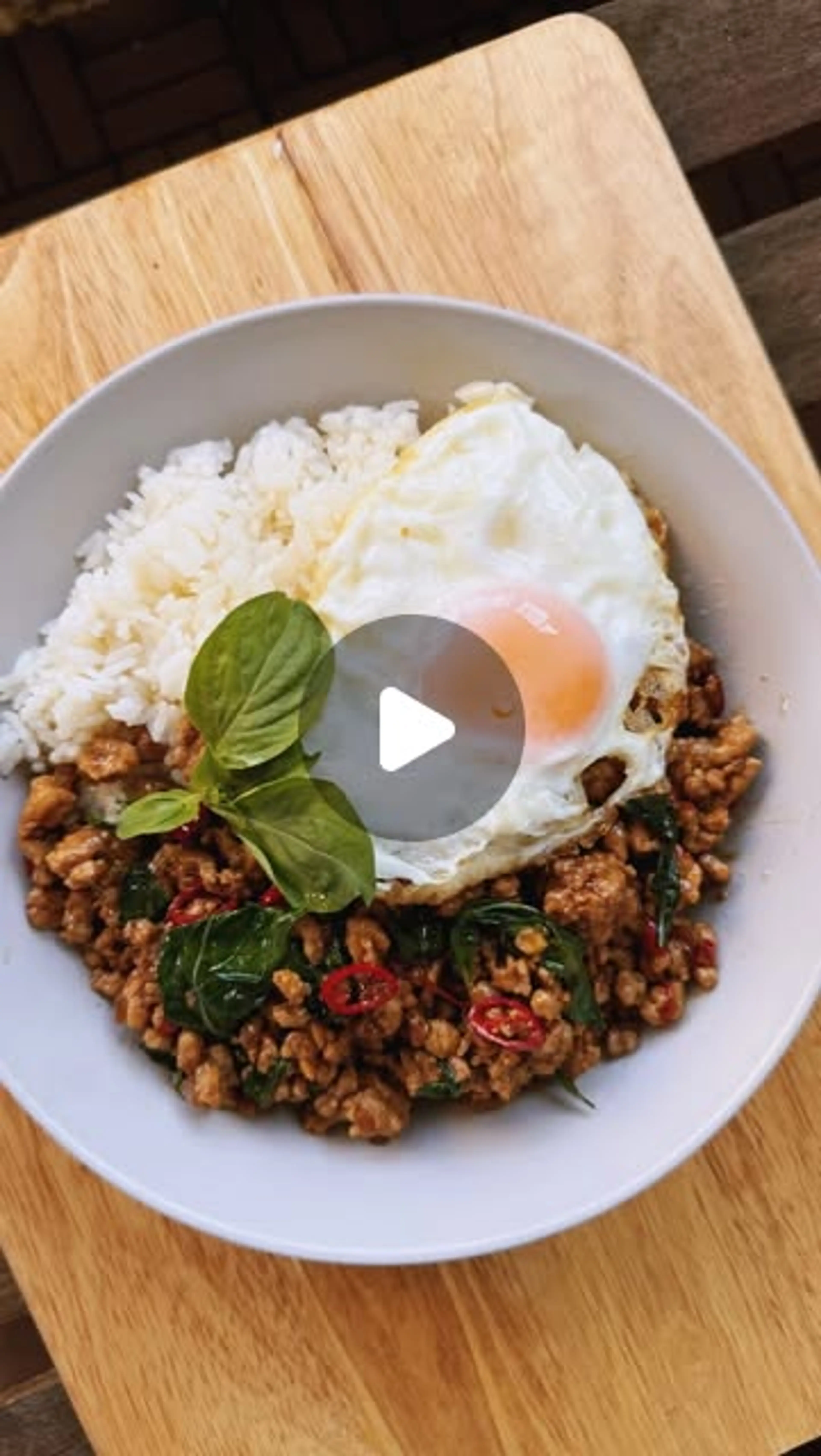 Thai Basil Pork Stir-fry