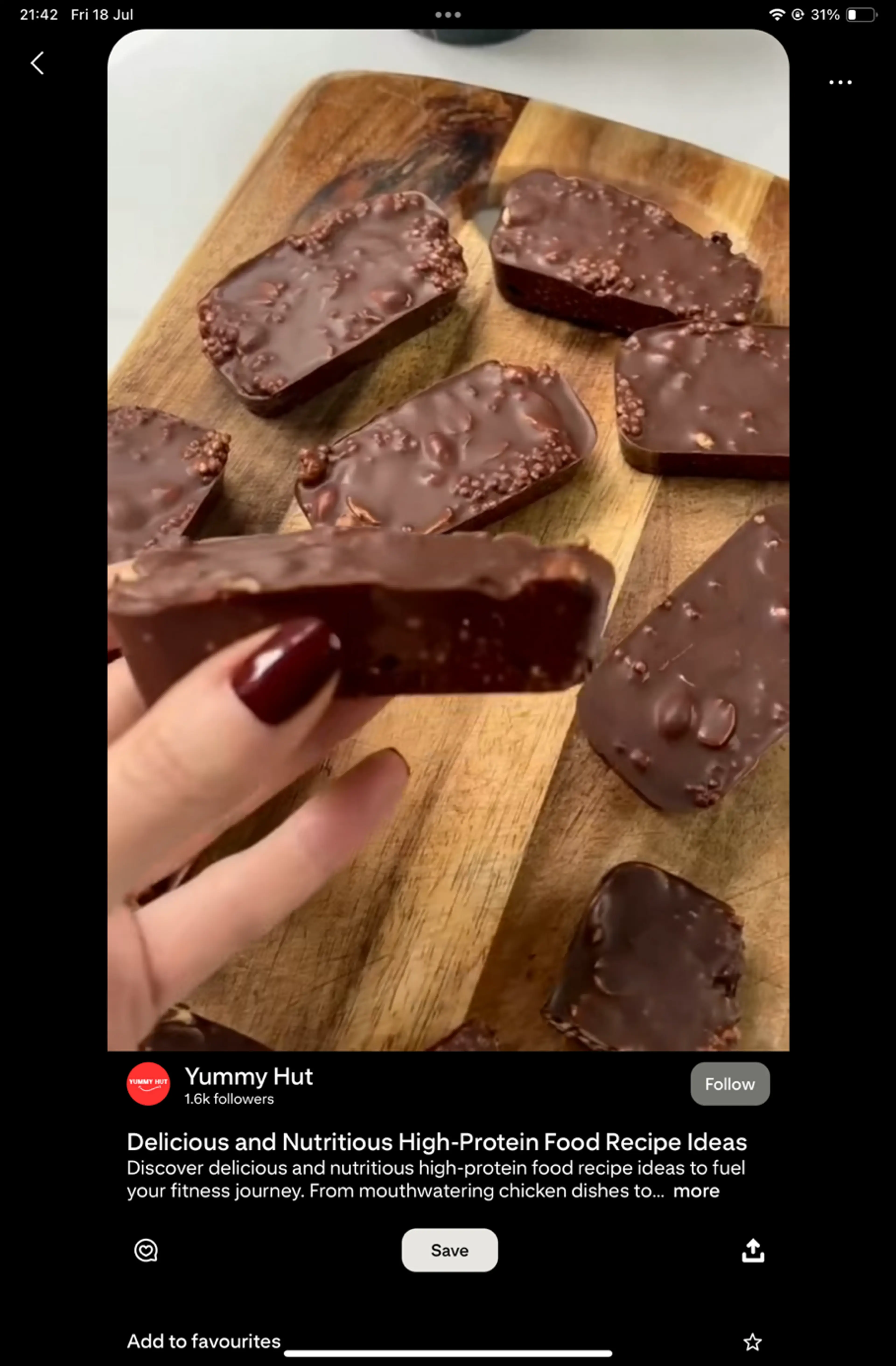 Choc Quinoa Bars