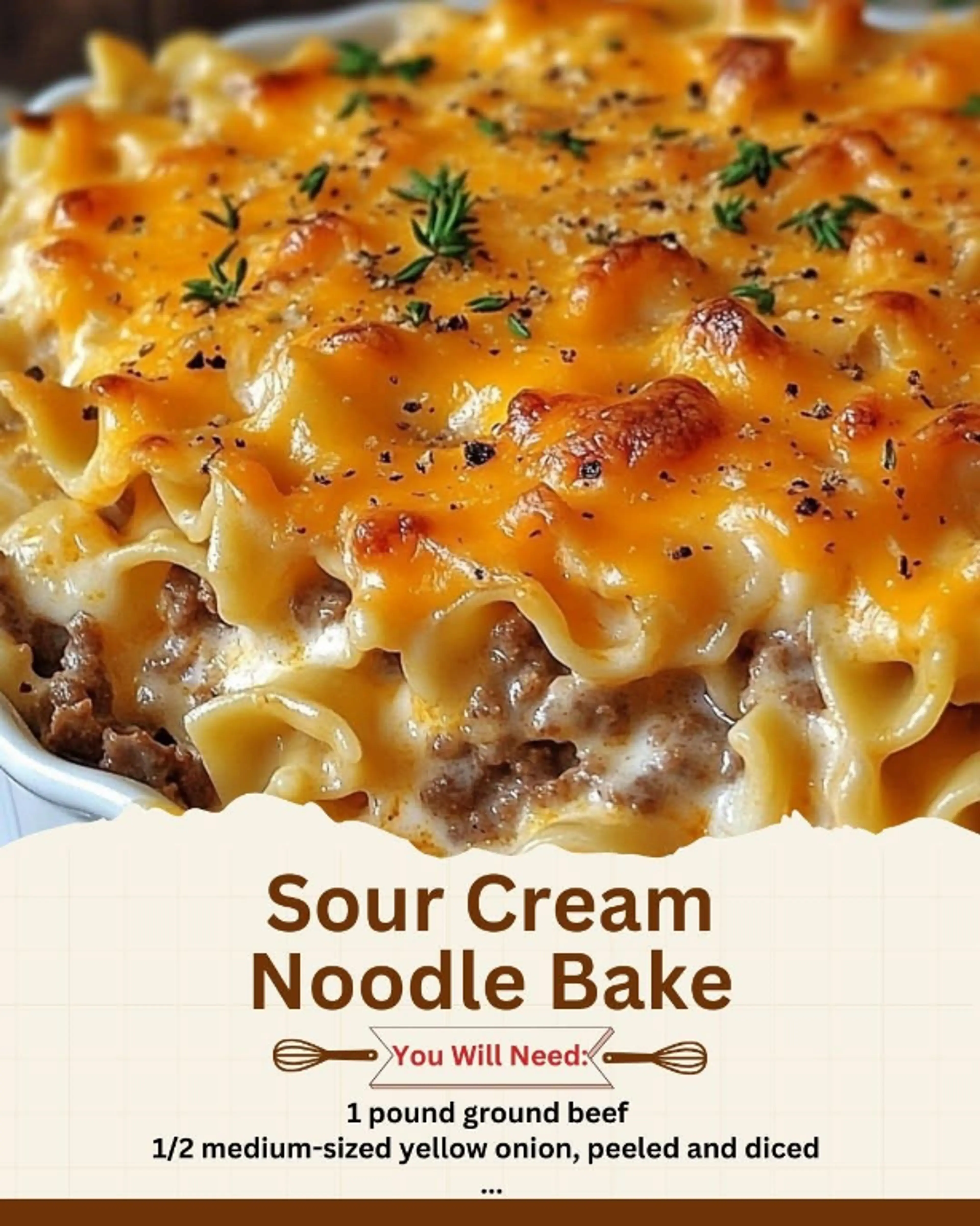 Sour Cream Noodle Bake