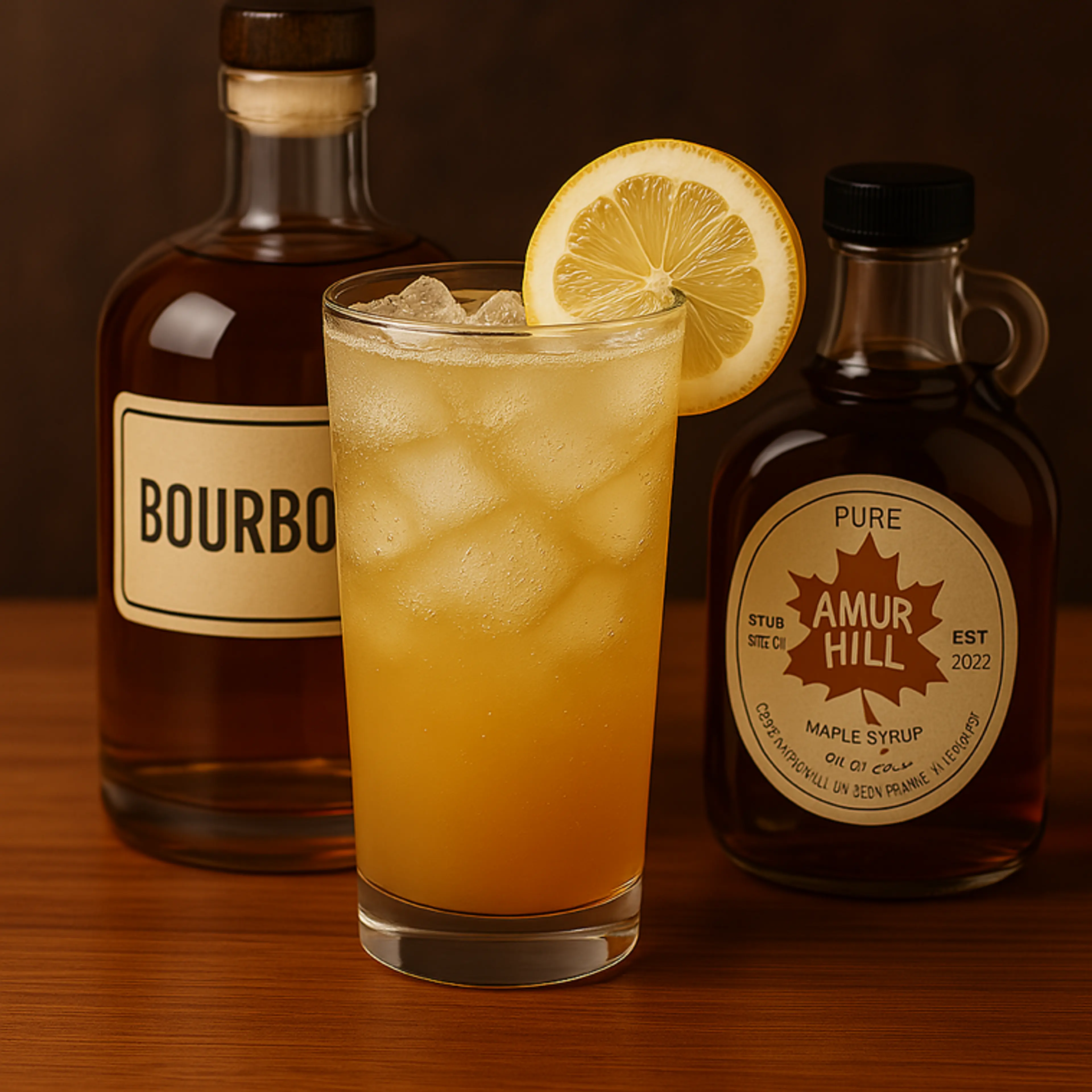 Maple Bourbon Smash