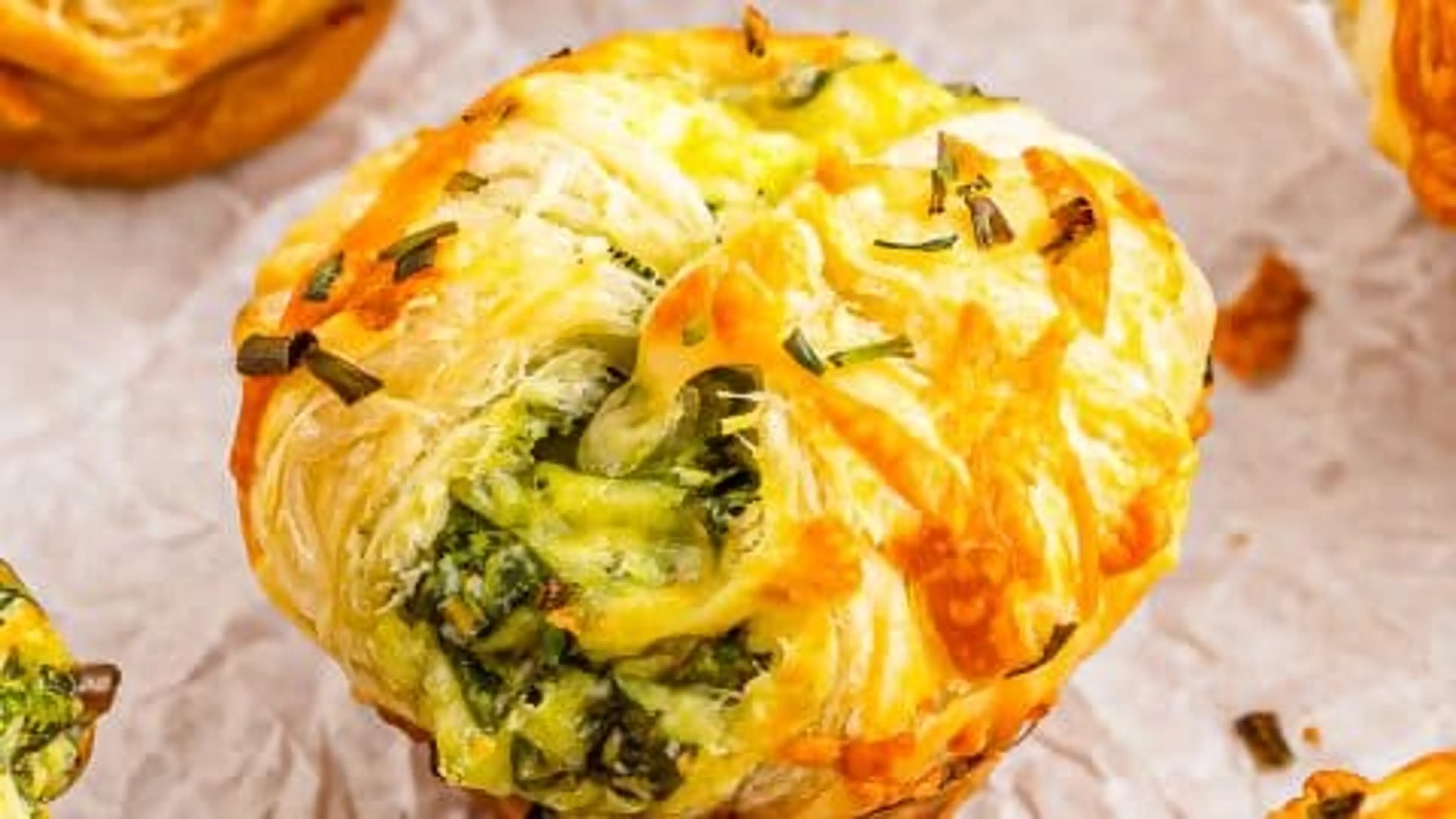 Spinach Cheese Puffs