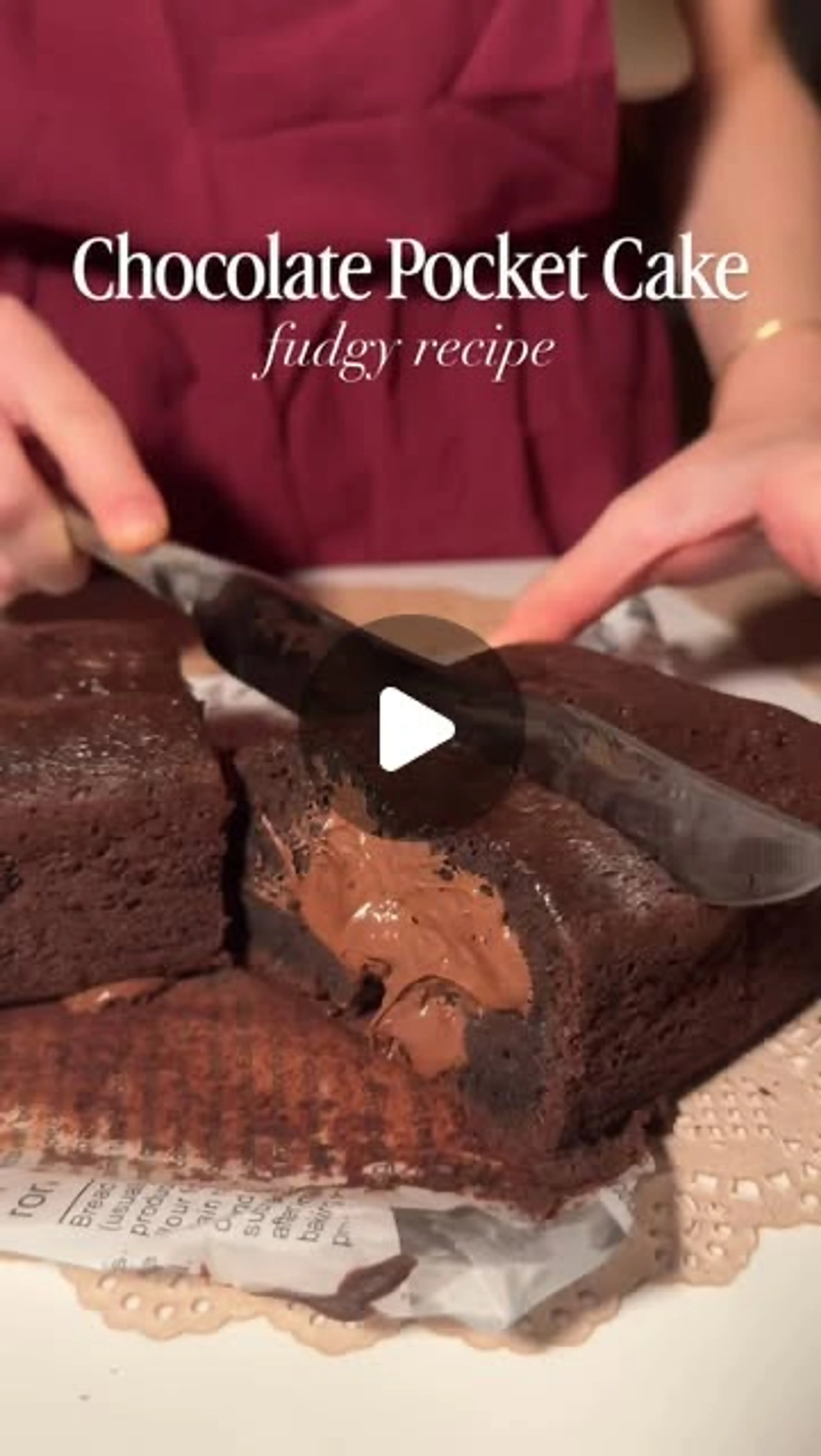 Chocolate Fudge Loaf Cake