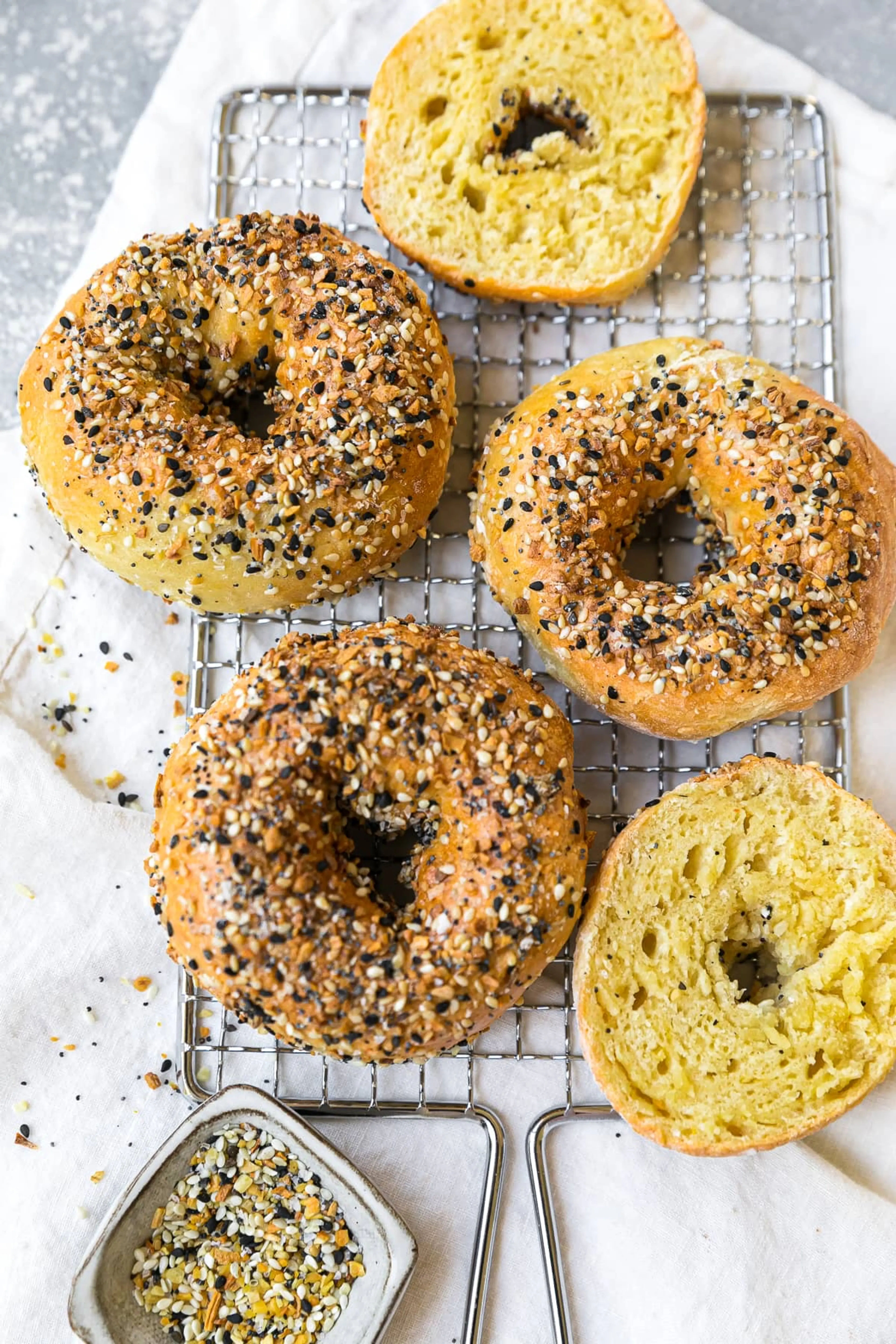 High-Protein Egg Bagel