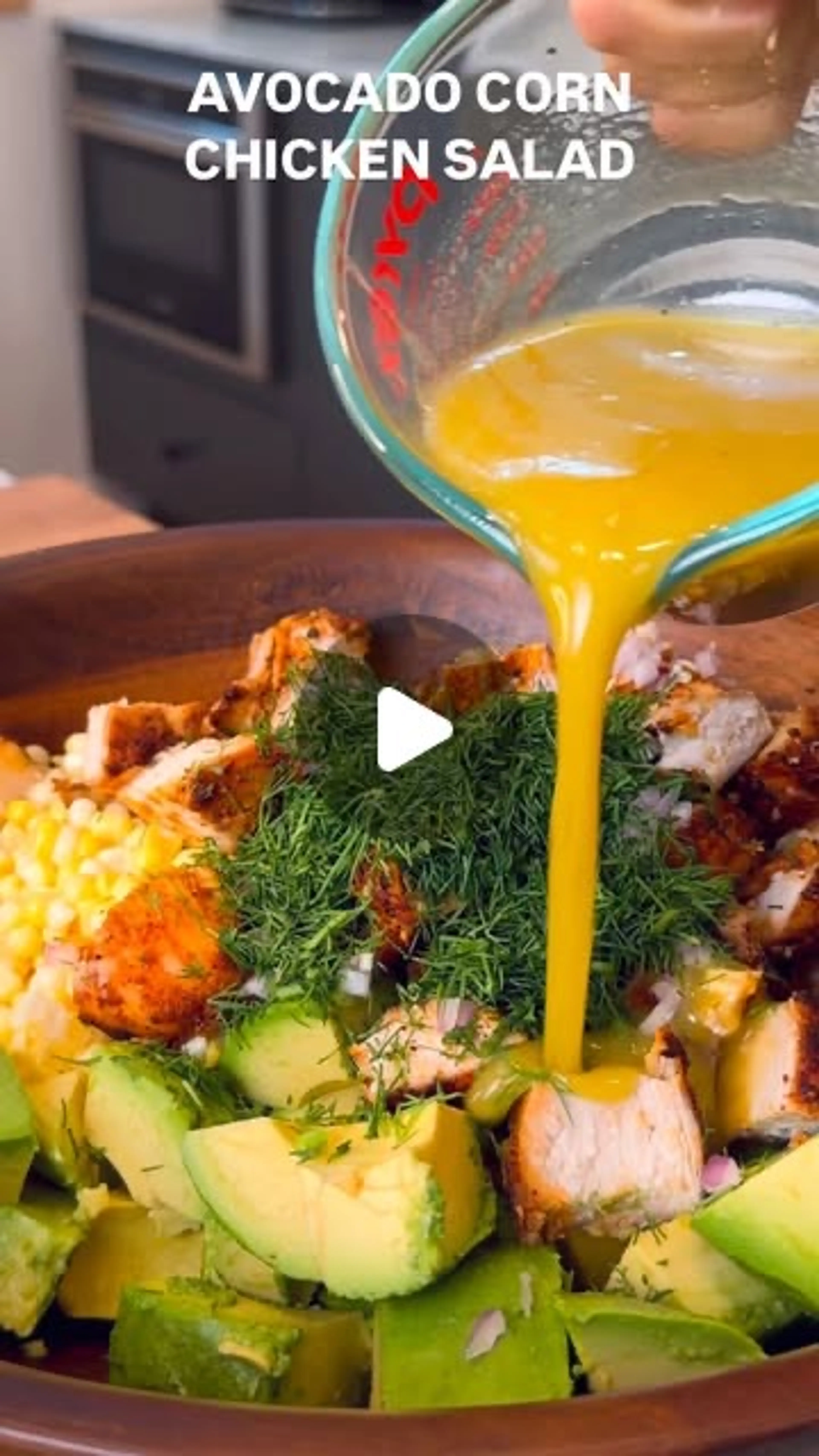 Avocado Corn Chicken Salad