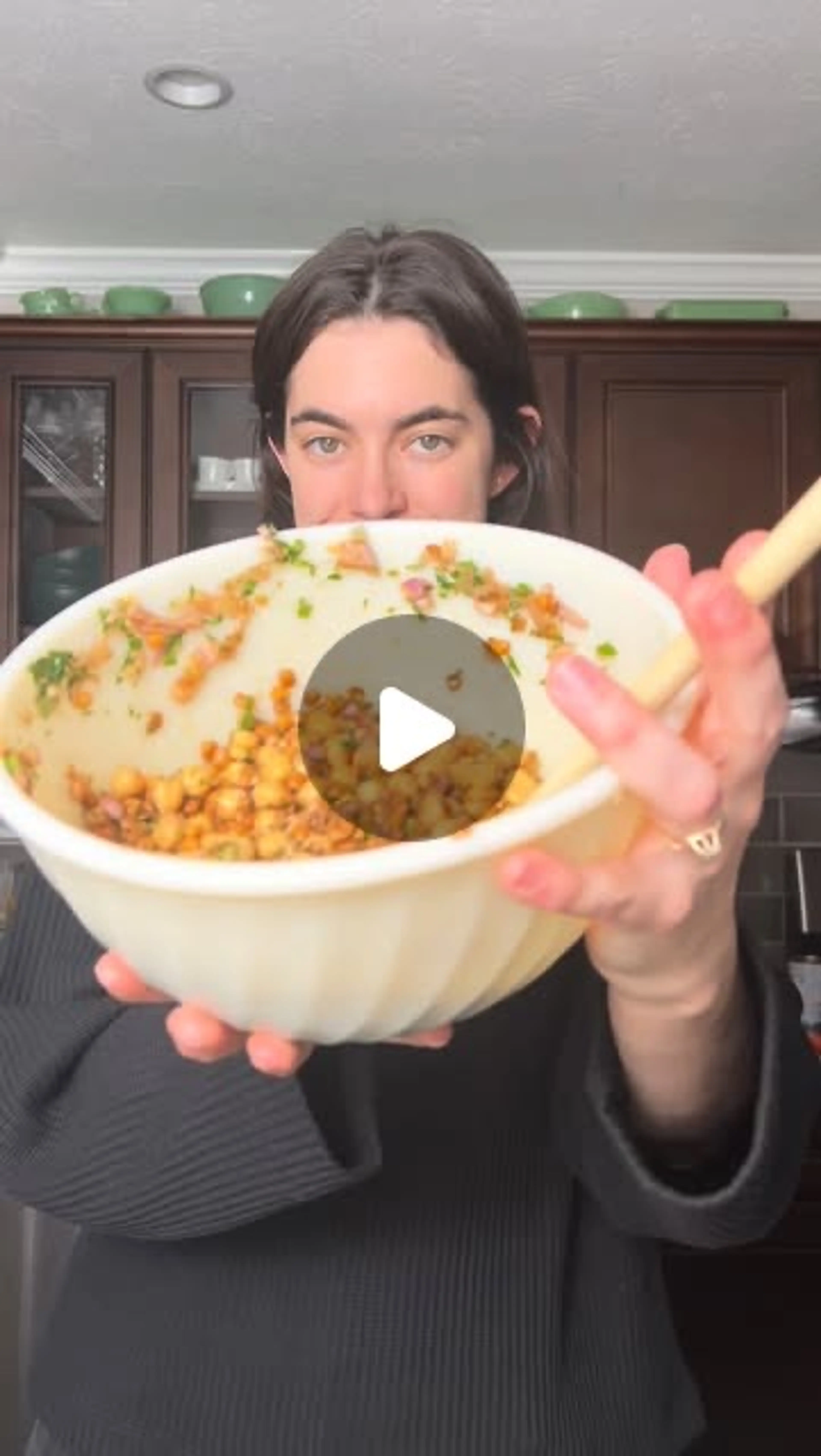 Balsamic Lentil & Chickpea Salad