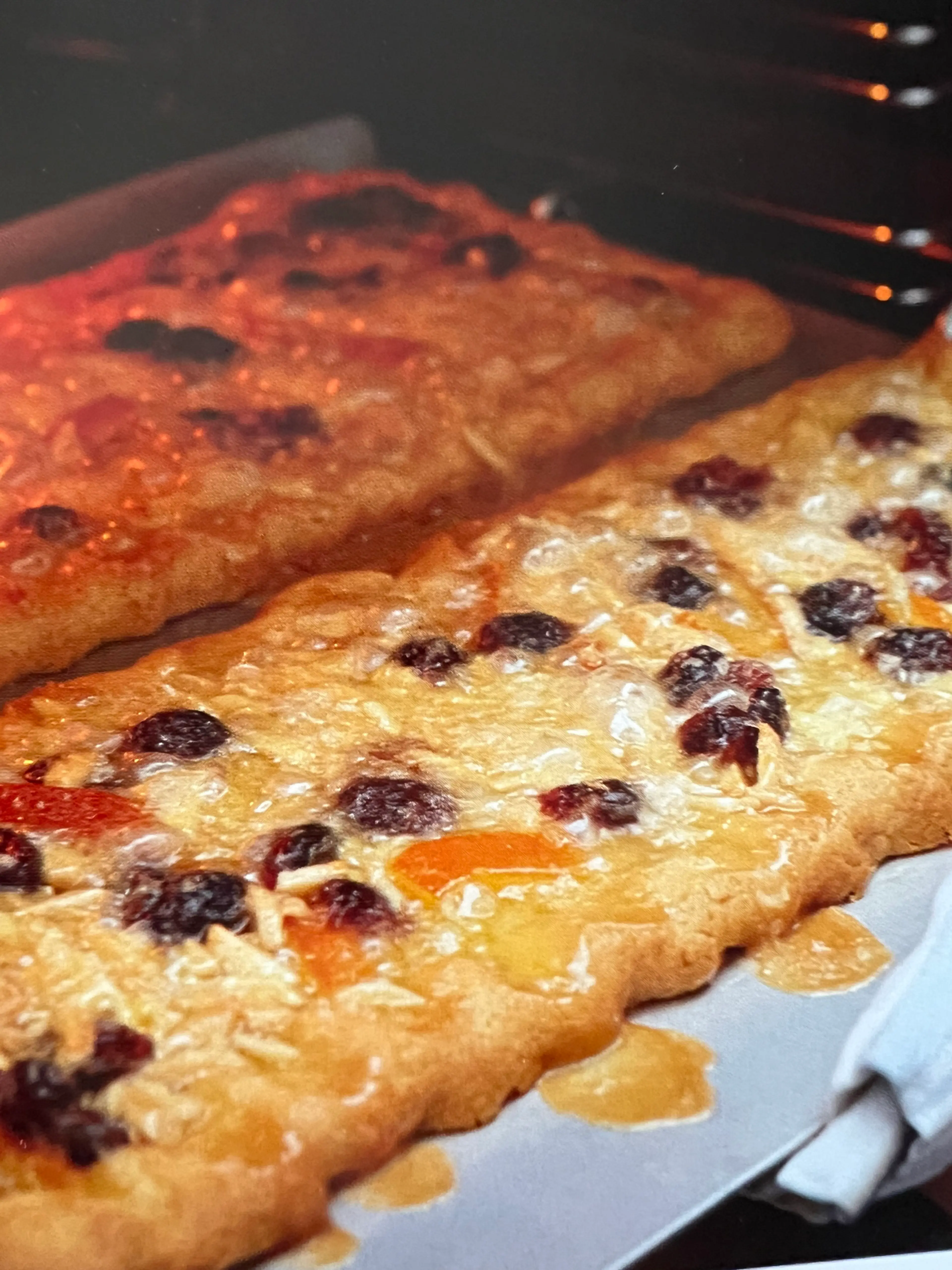 Cranberry, Orange & Almond Caramel Cookies