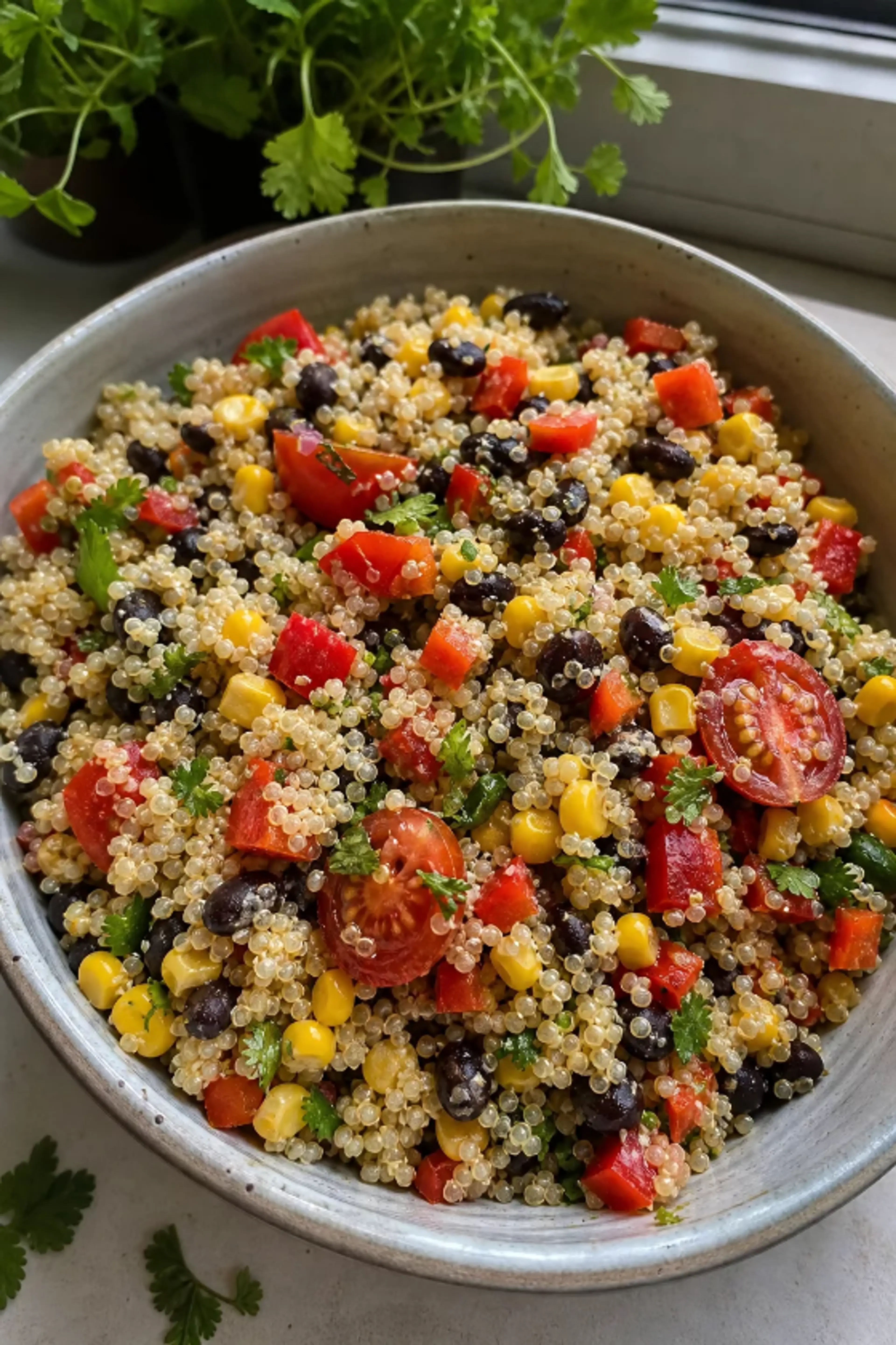Southwestern Quinoa Salad with Black Beans