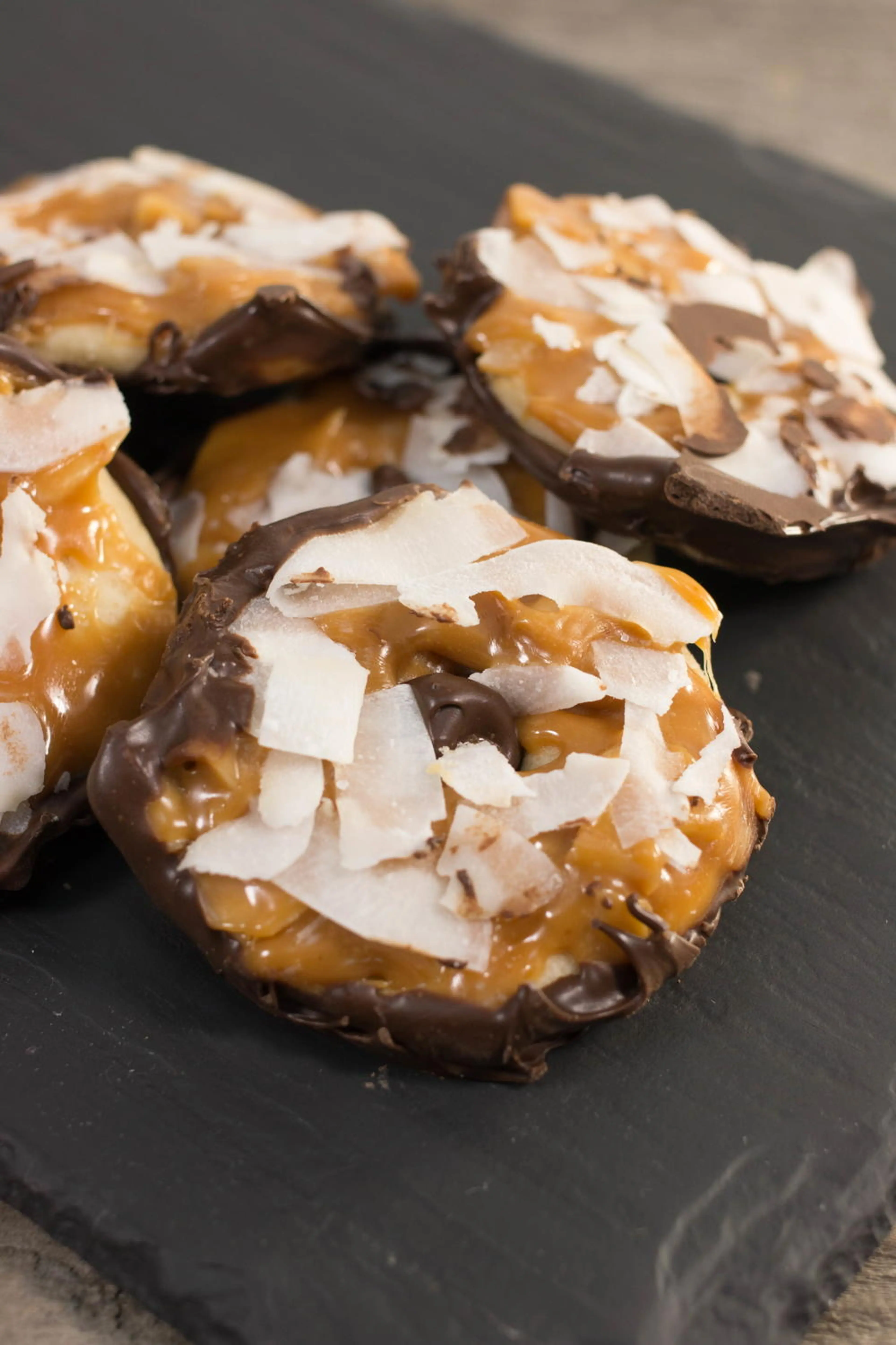 Samoa Girl Scout Copycat Cookies
