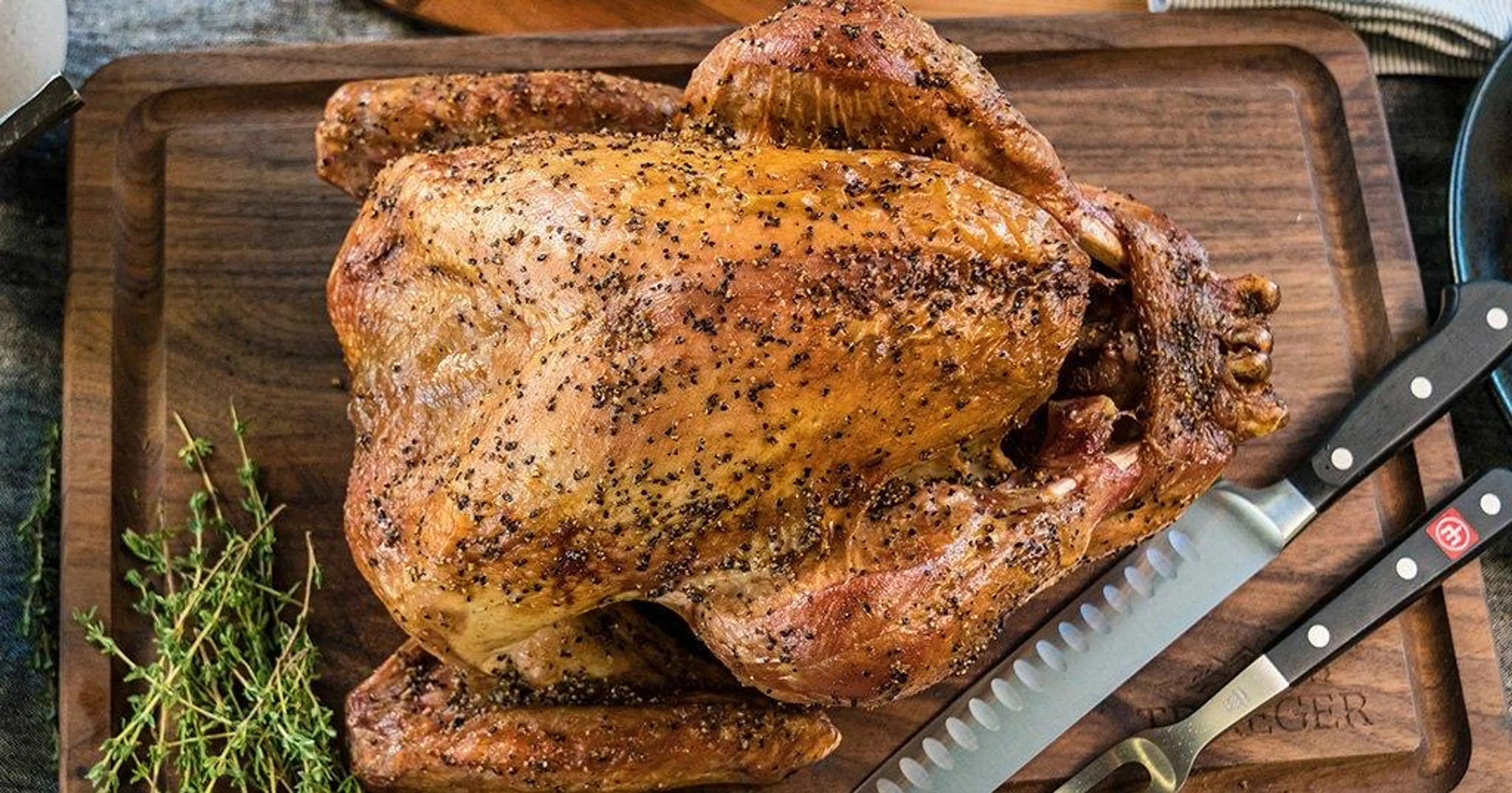 Brined Pellet Grill Turkey
