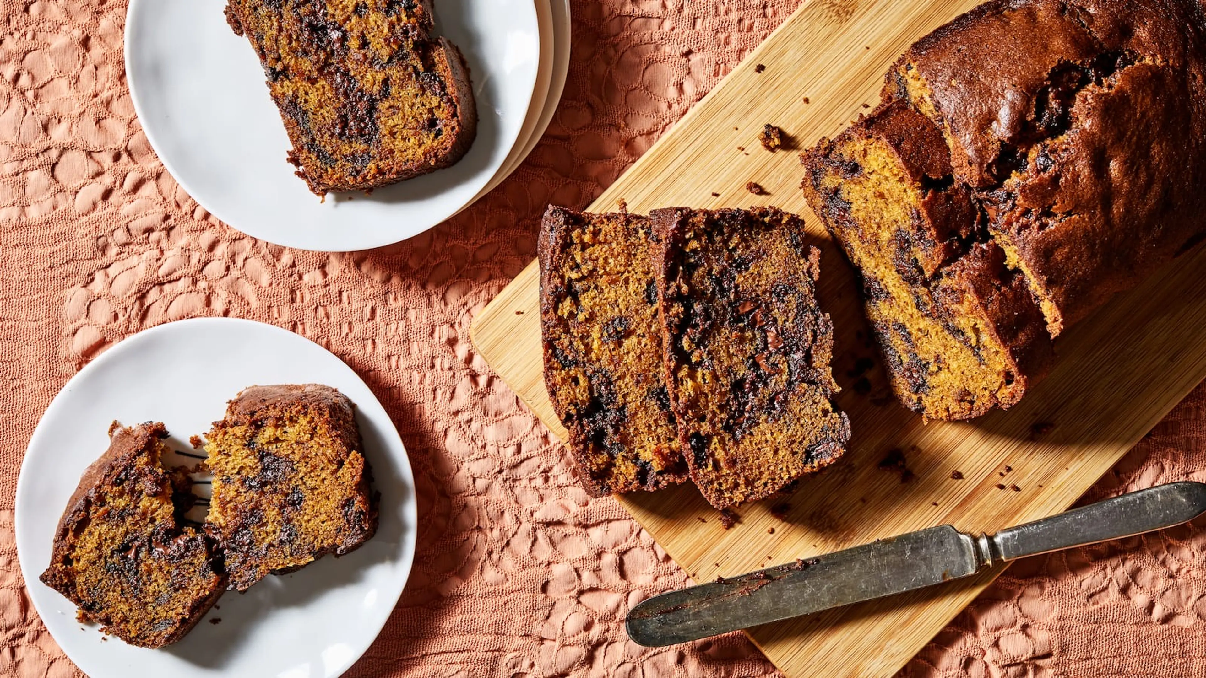 Pumpkin Chocolate Chip Bread