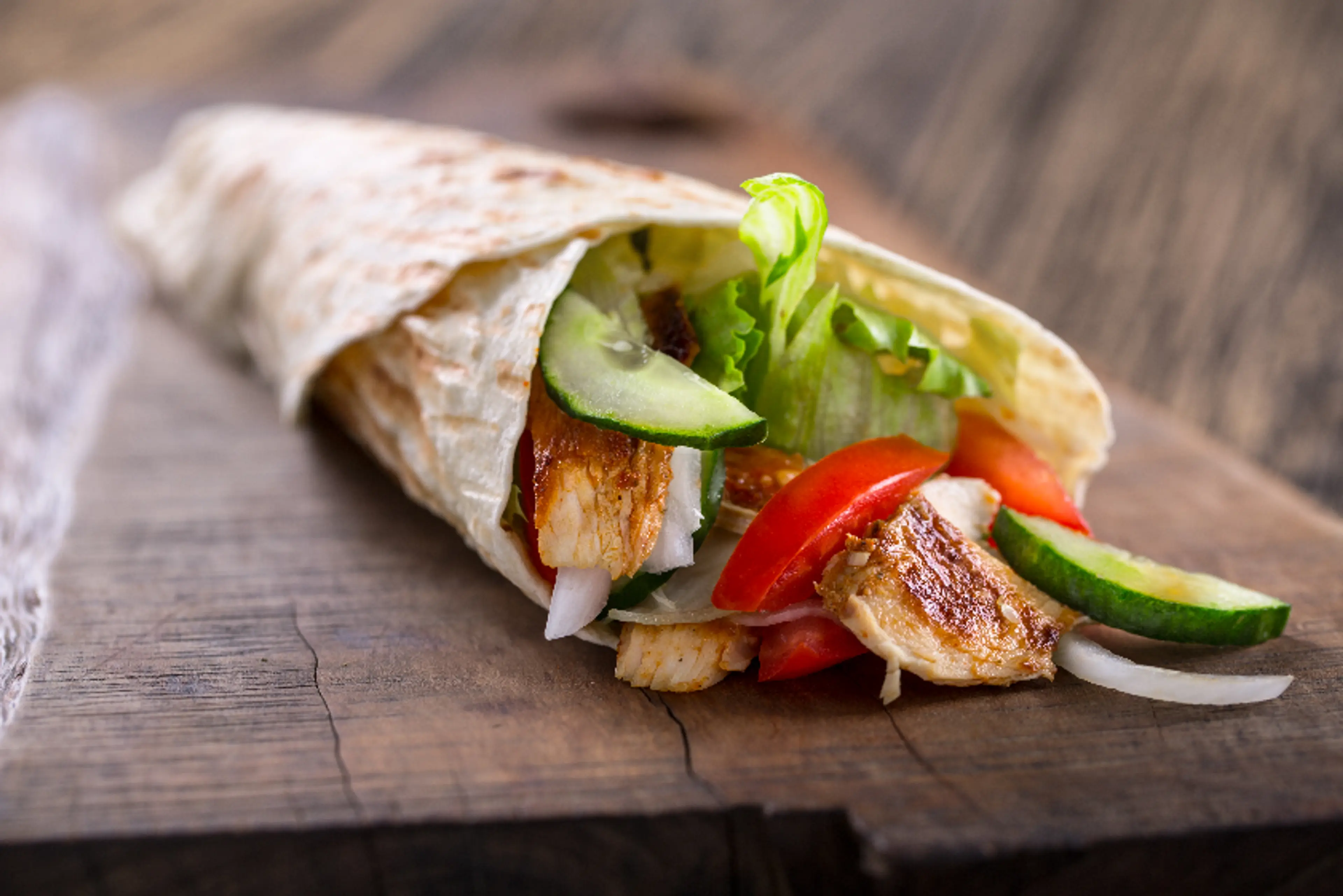 Sweet Chili Chicken Wrap