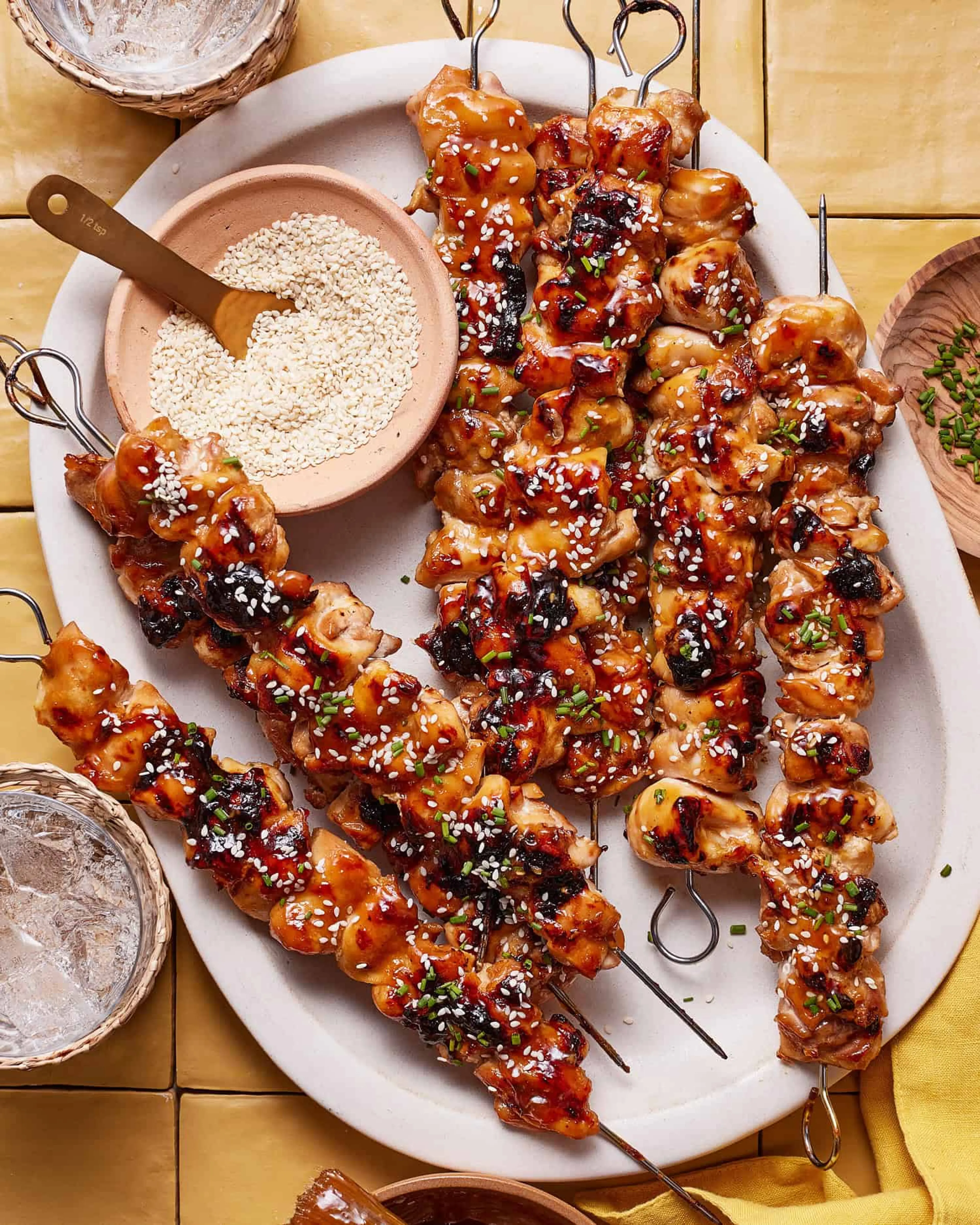 Ultimate Grilled Teriyaki Chicken Skewers