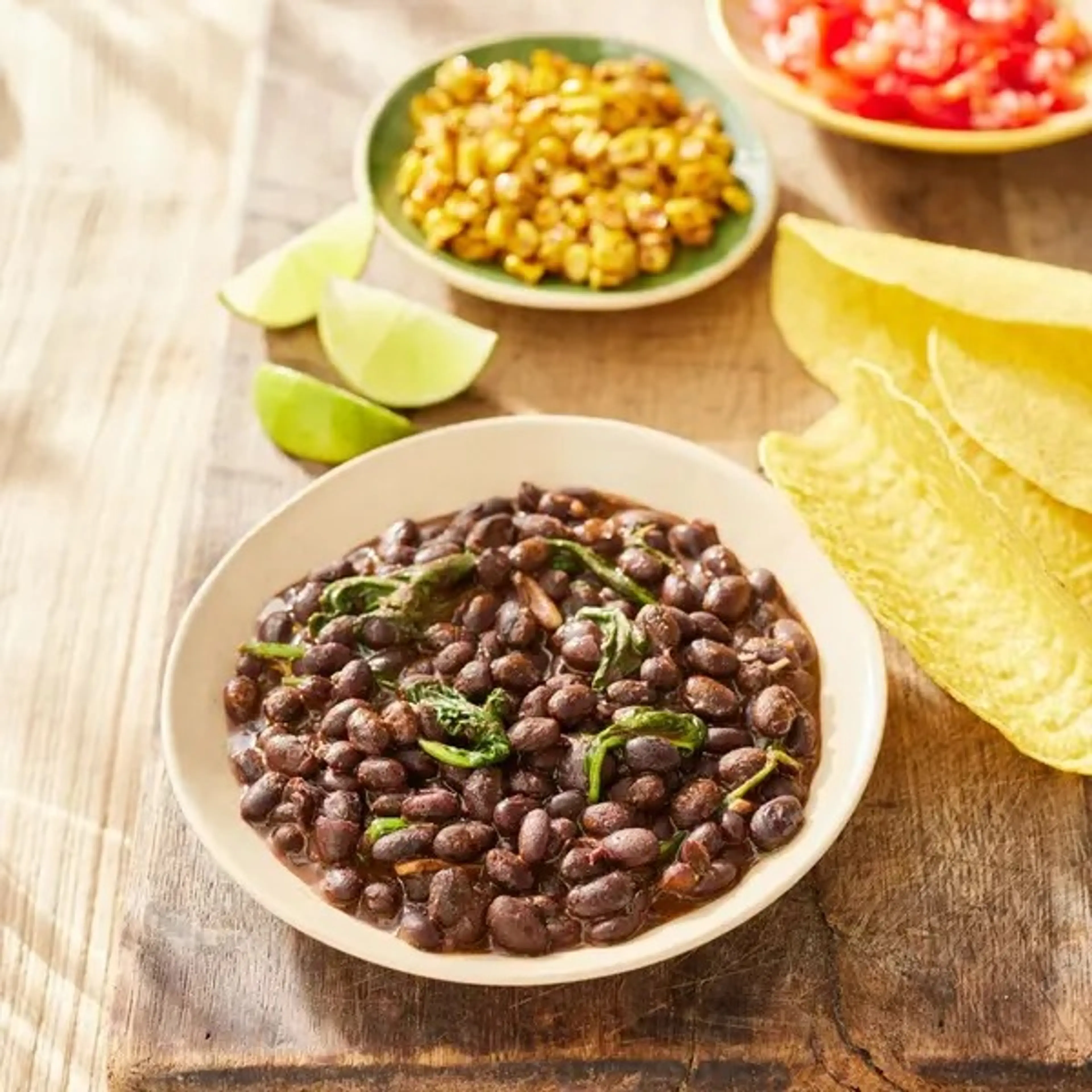 Black bean taco filling