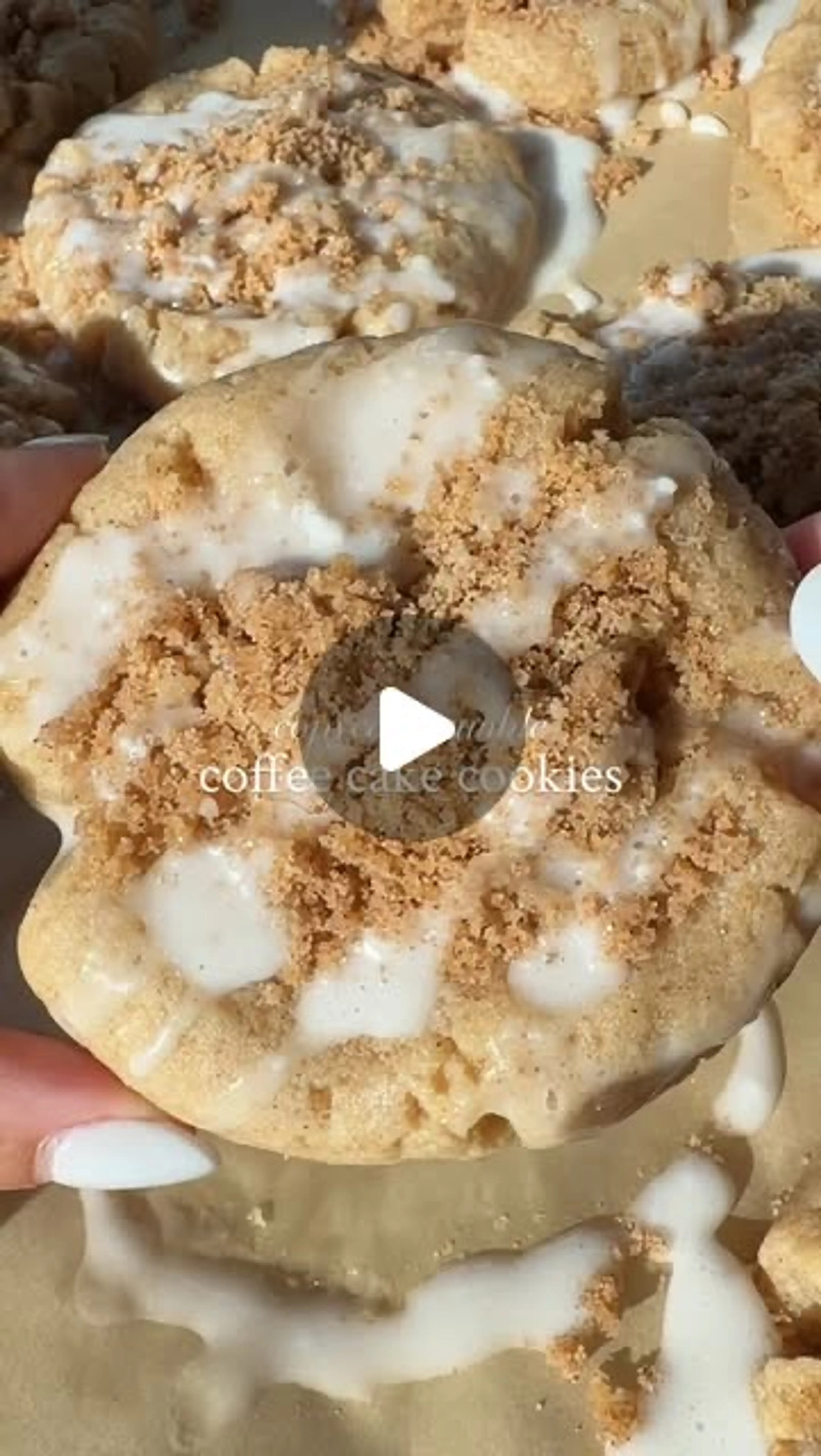 Coffee Cake Cookies
