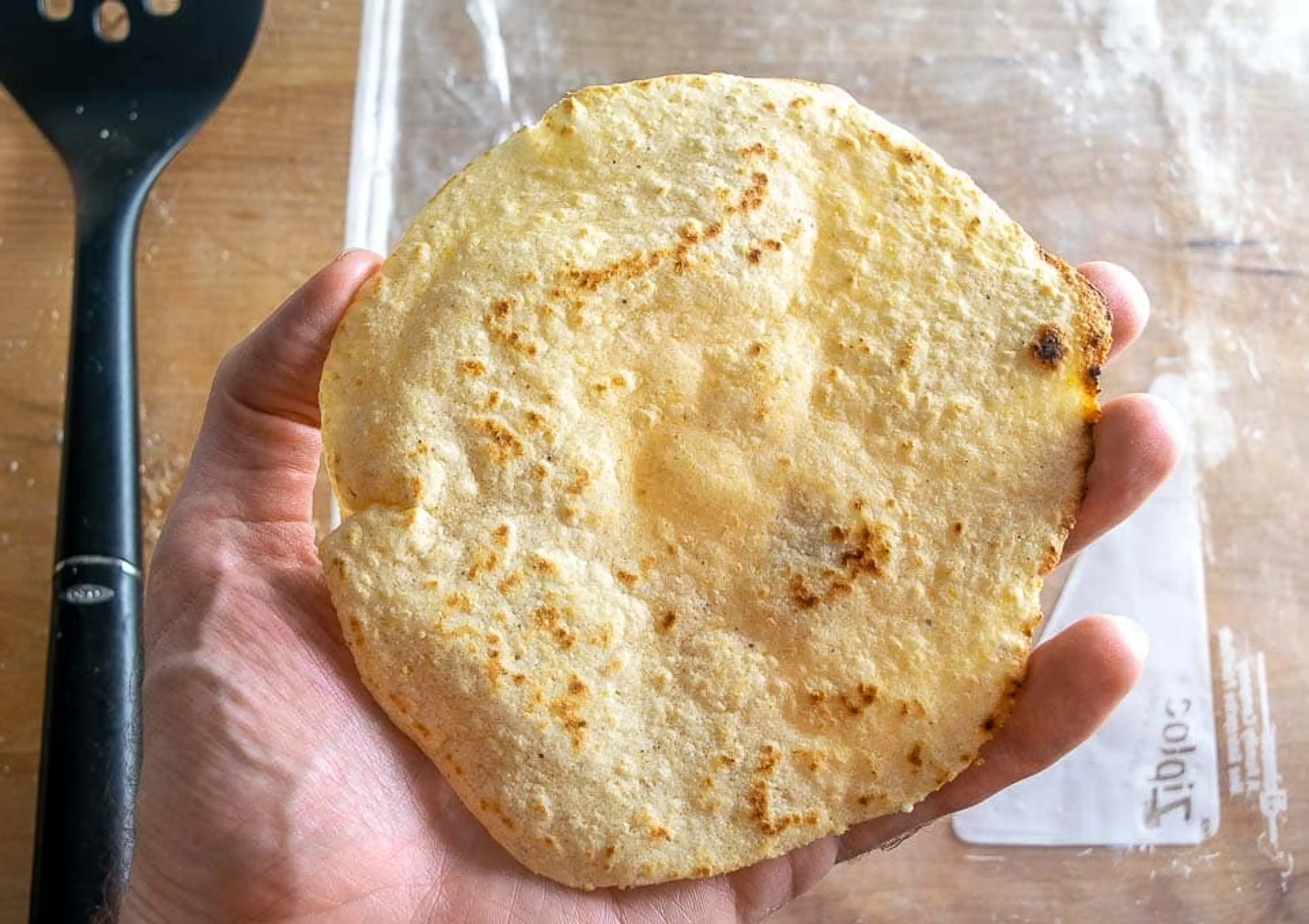 Hybrid Corn–Flour Tortillas