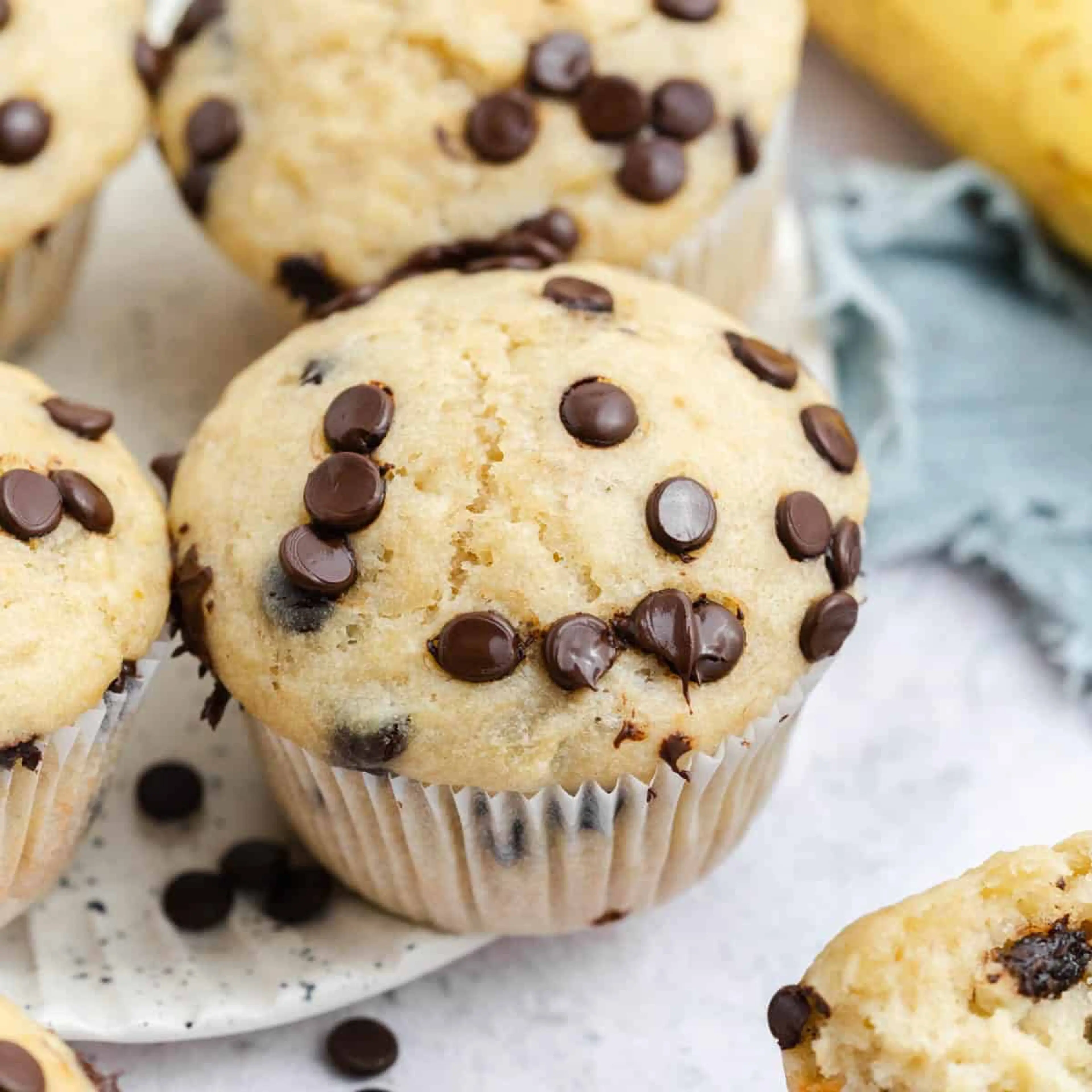 Cottage Cheese Banana Muffins