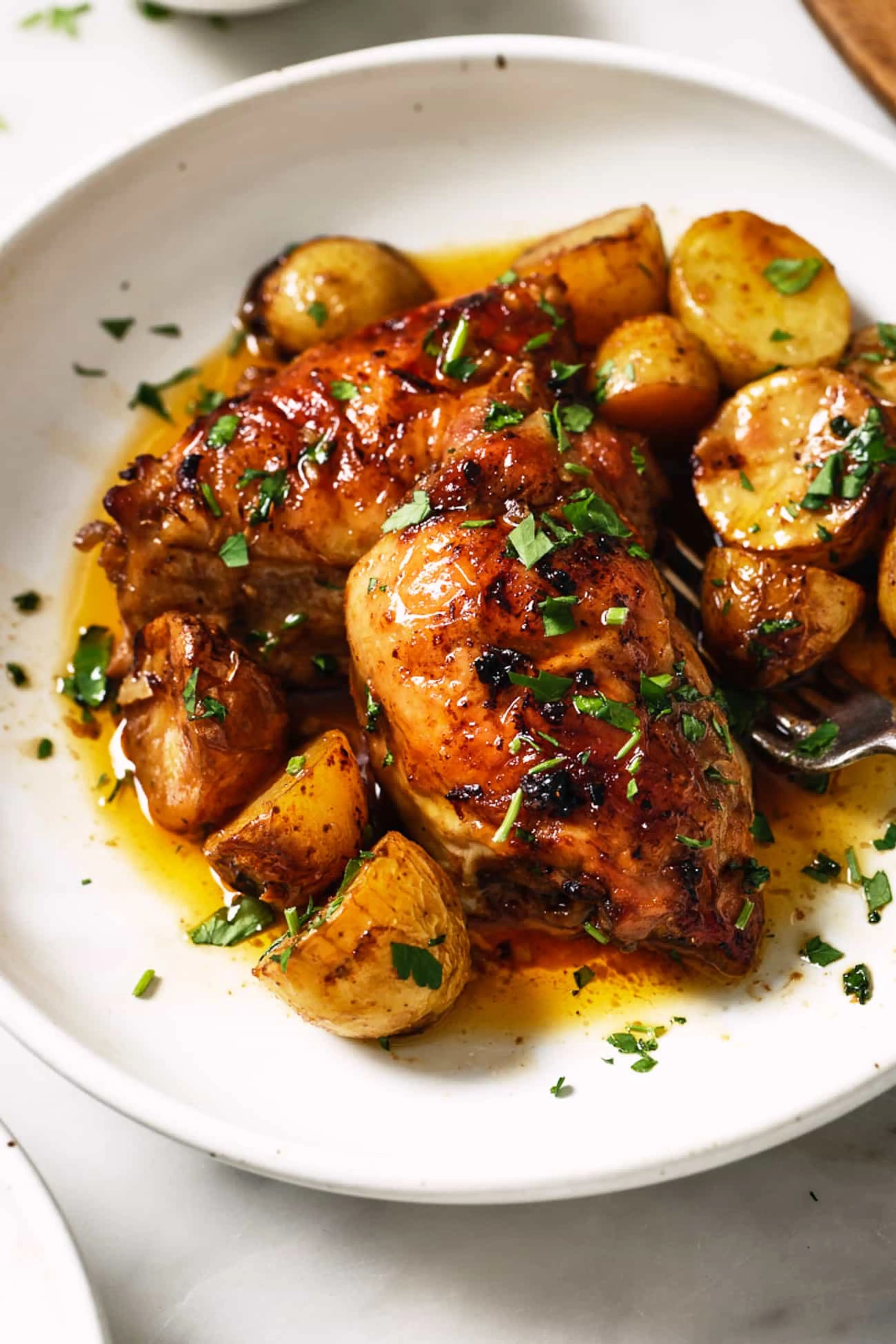 Chicken Thighs with Potatoes