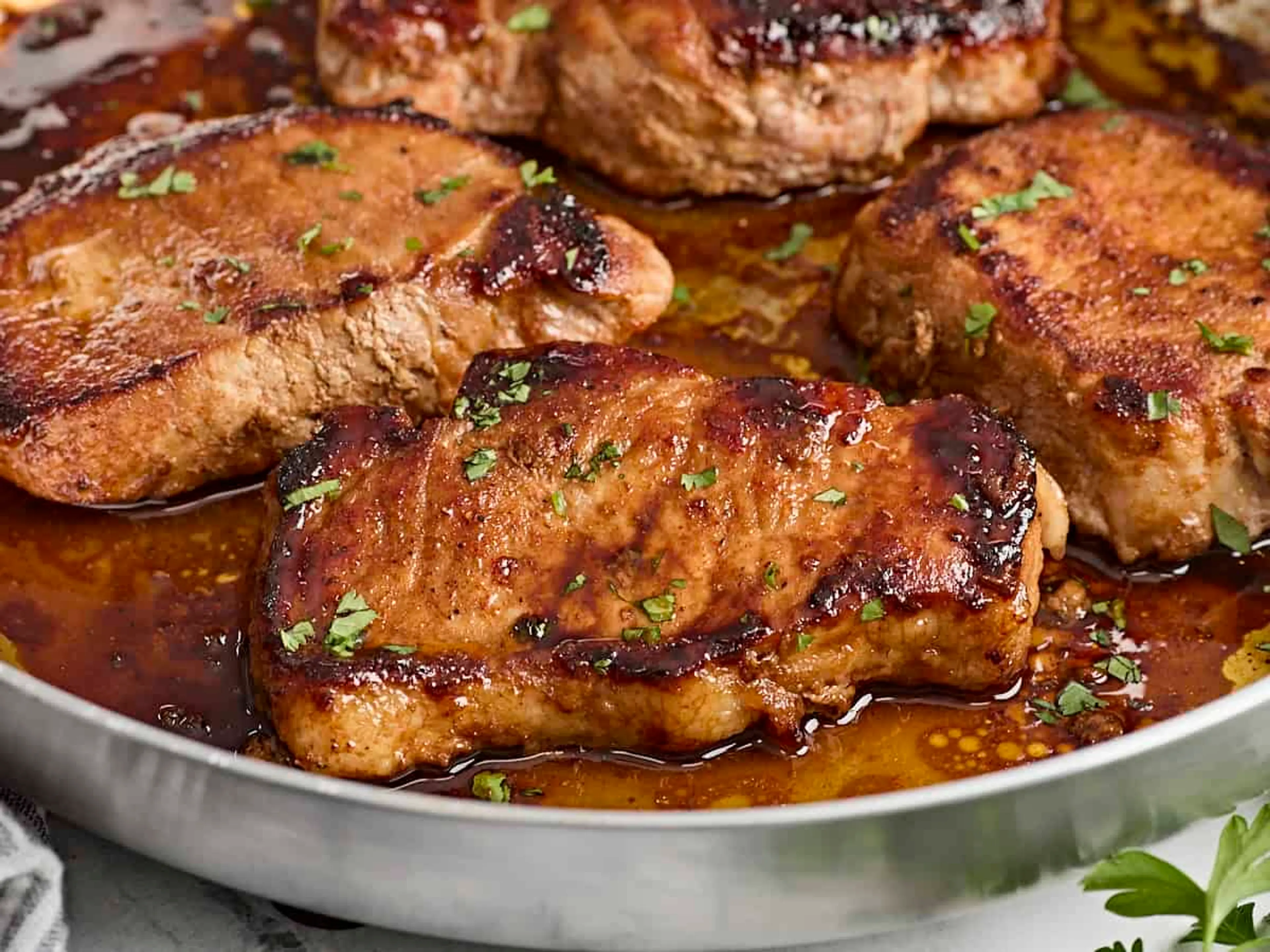 Glazed Pork Chops Recipe