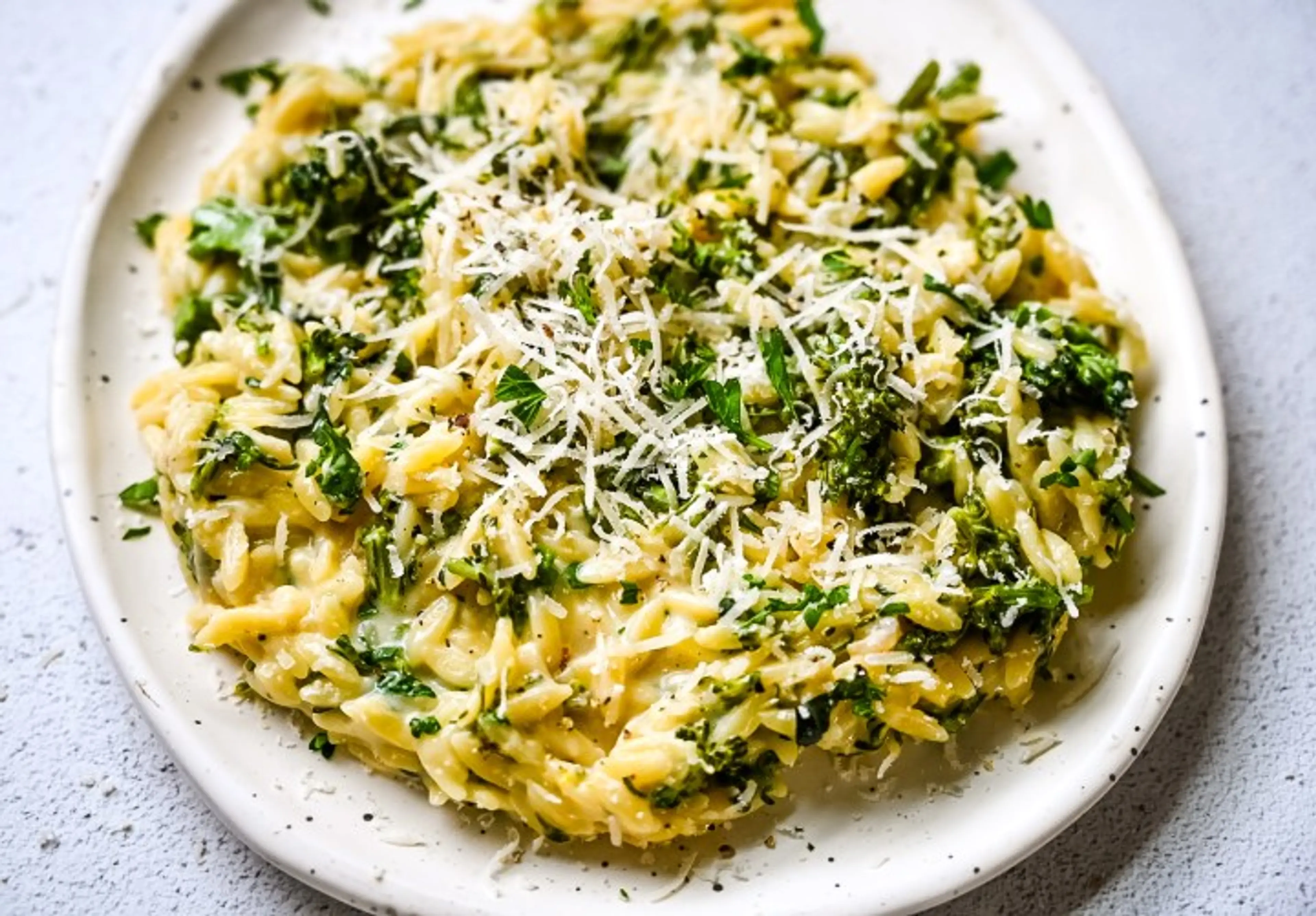 Creamy Broccoli Orzo