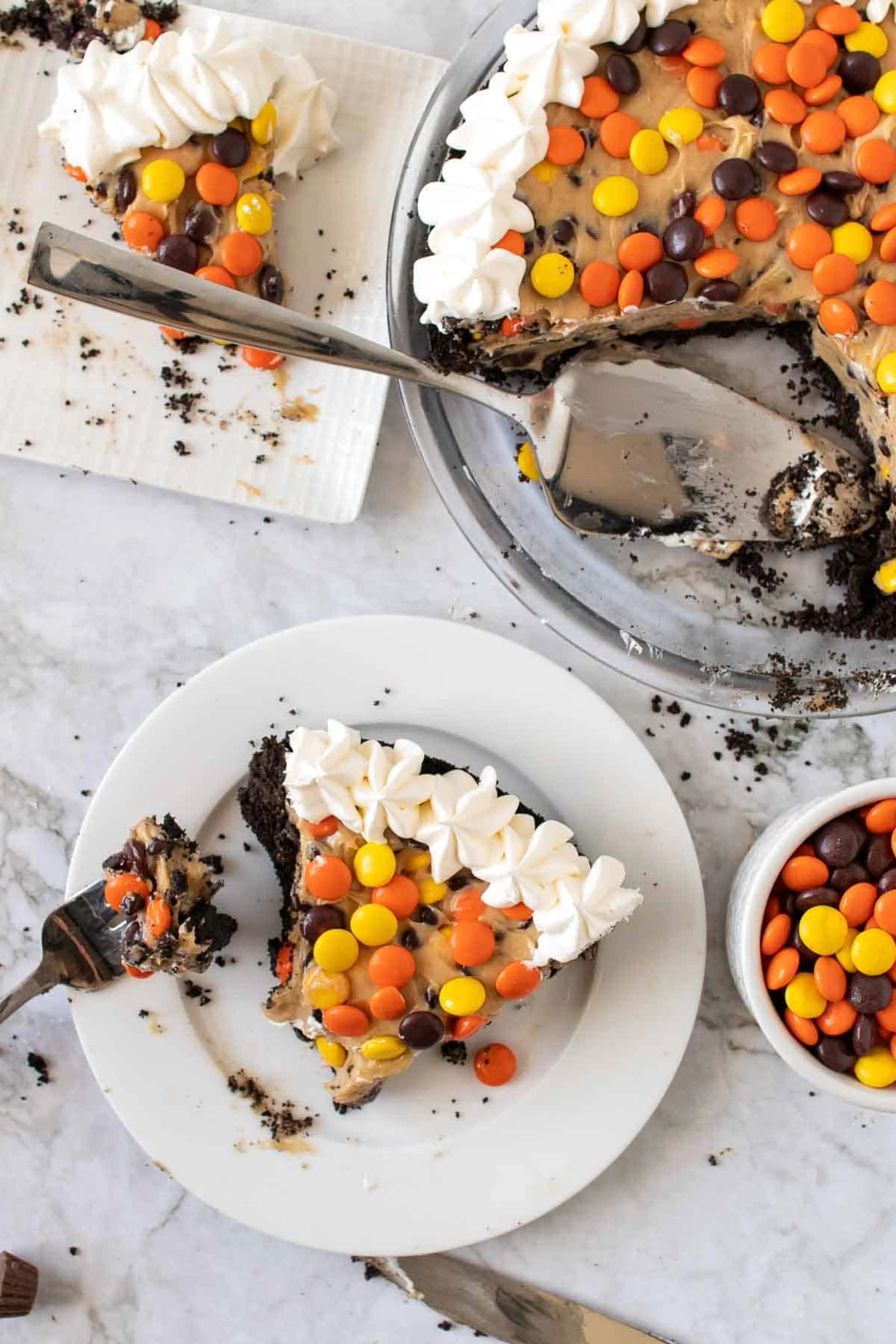 No Bake Peanut Butter Pie Recipe