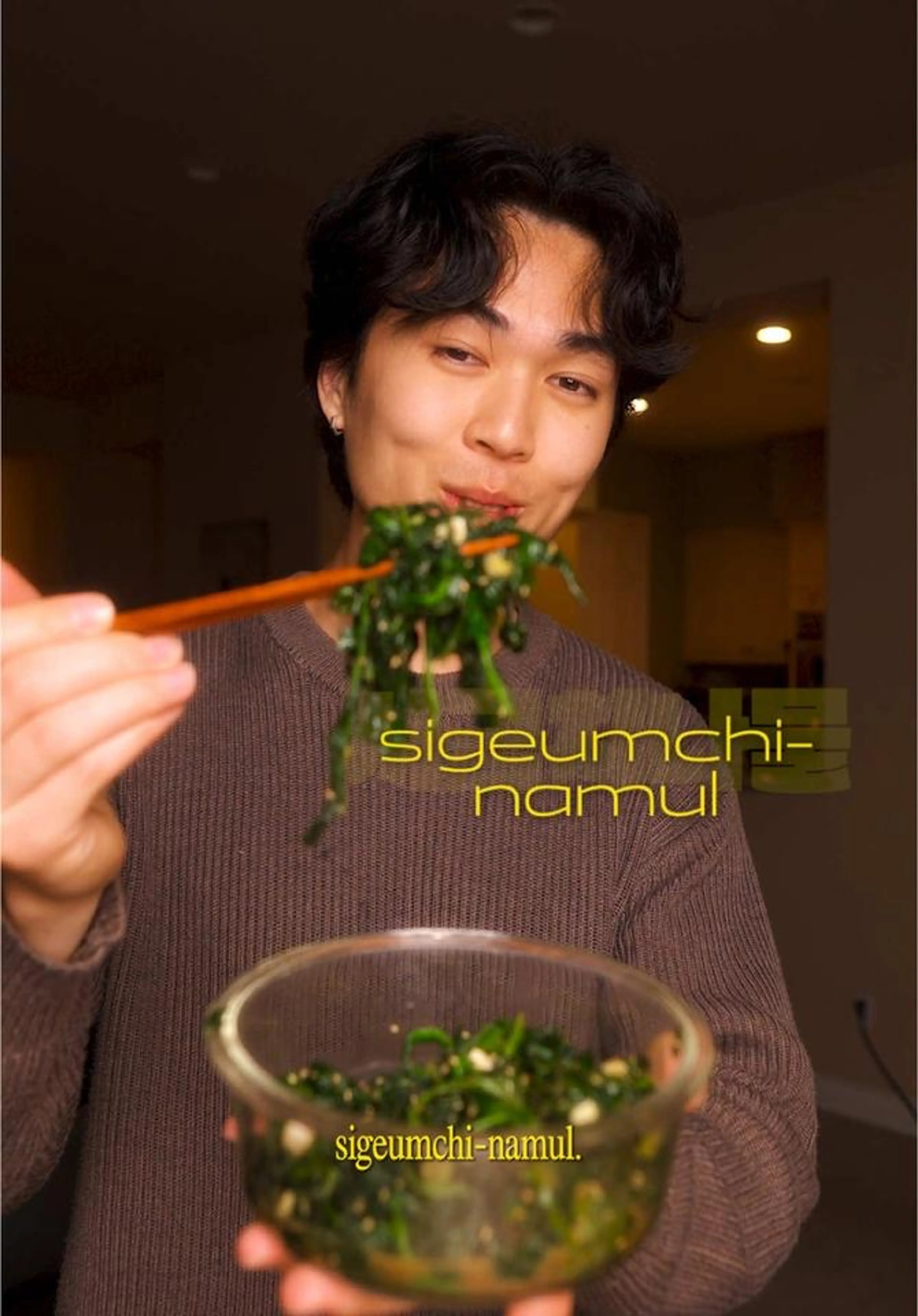 Korean Spinach Side Dish