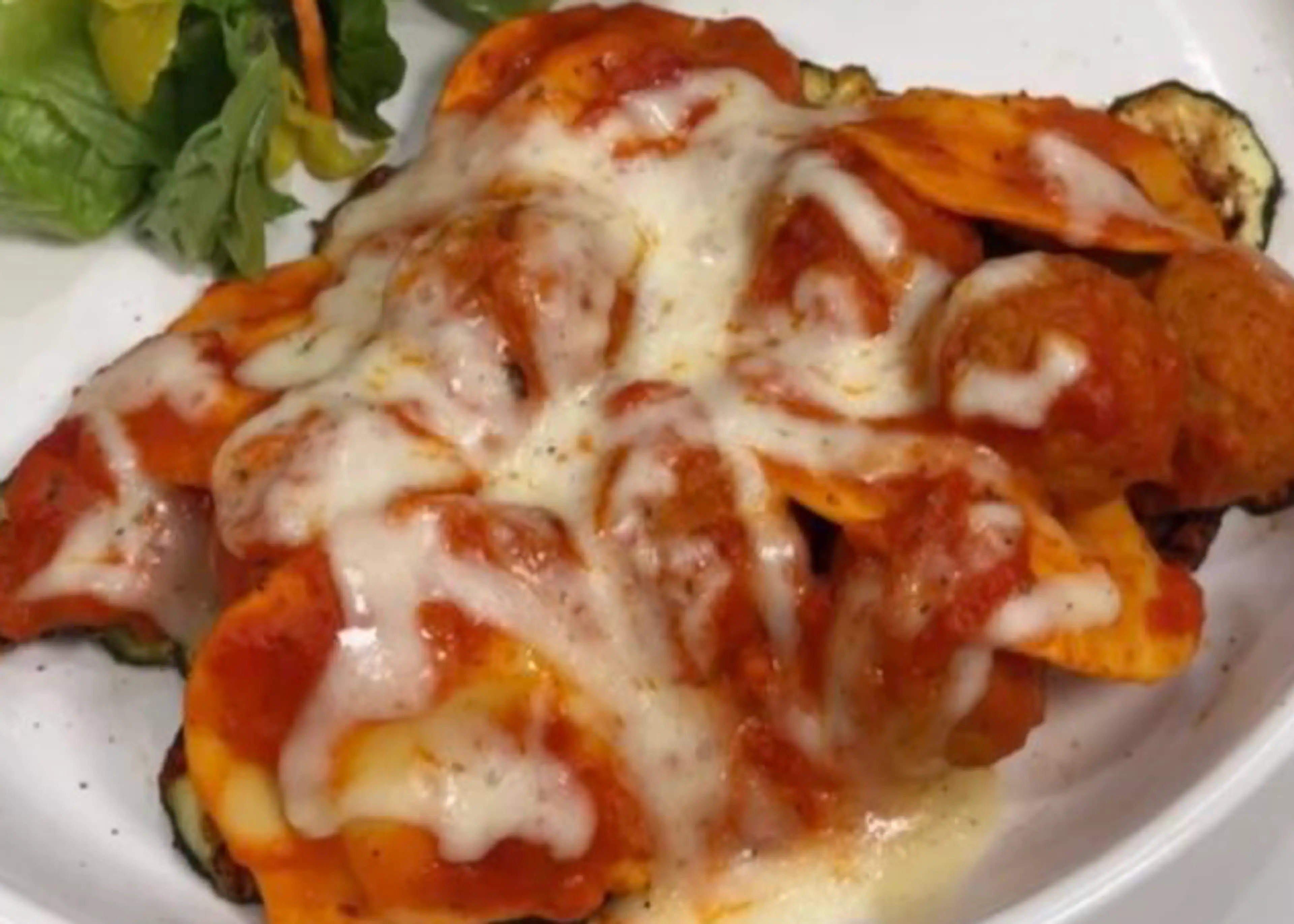 CREAMY CROCKPOT MEATBALL RAVIOLI
