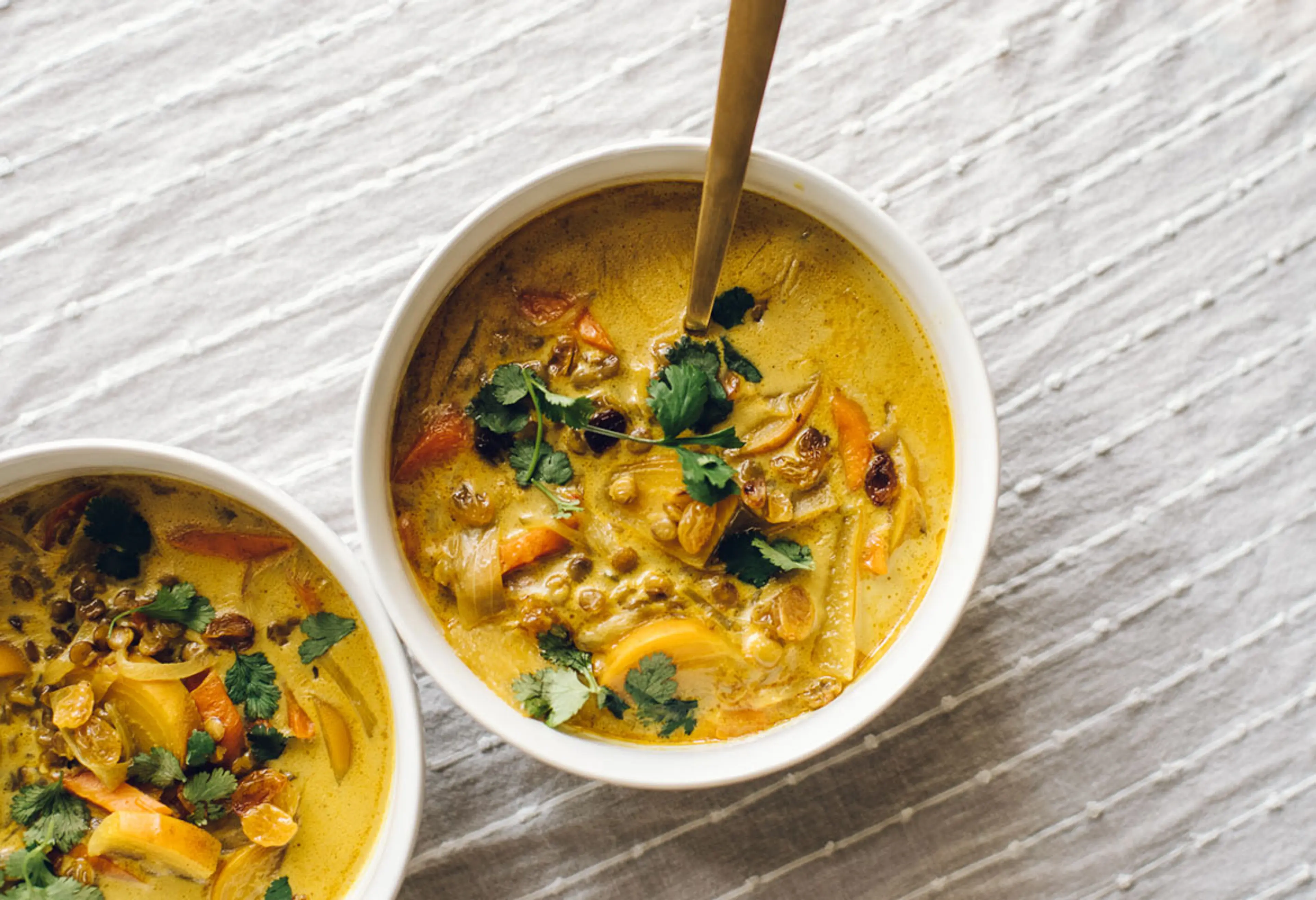 Golden Lentil Curry Stew
