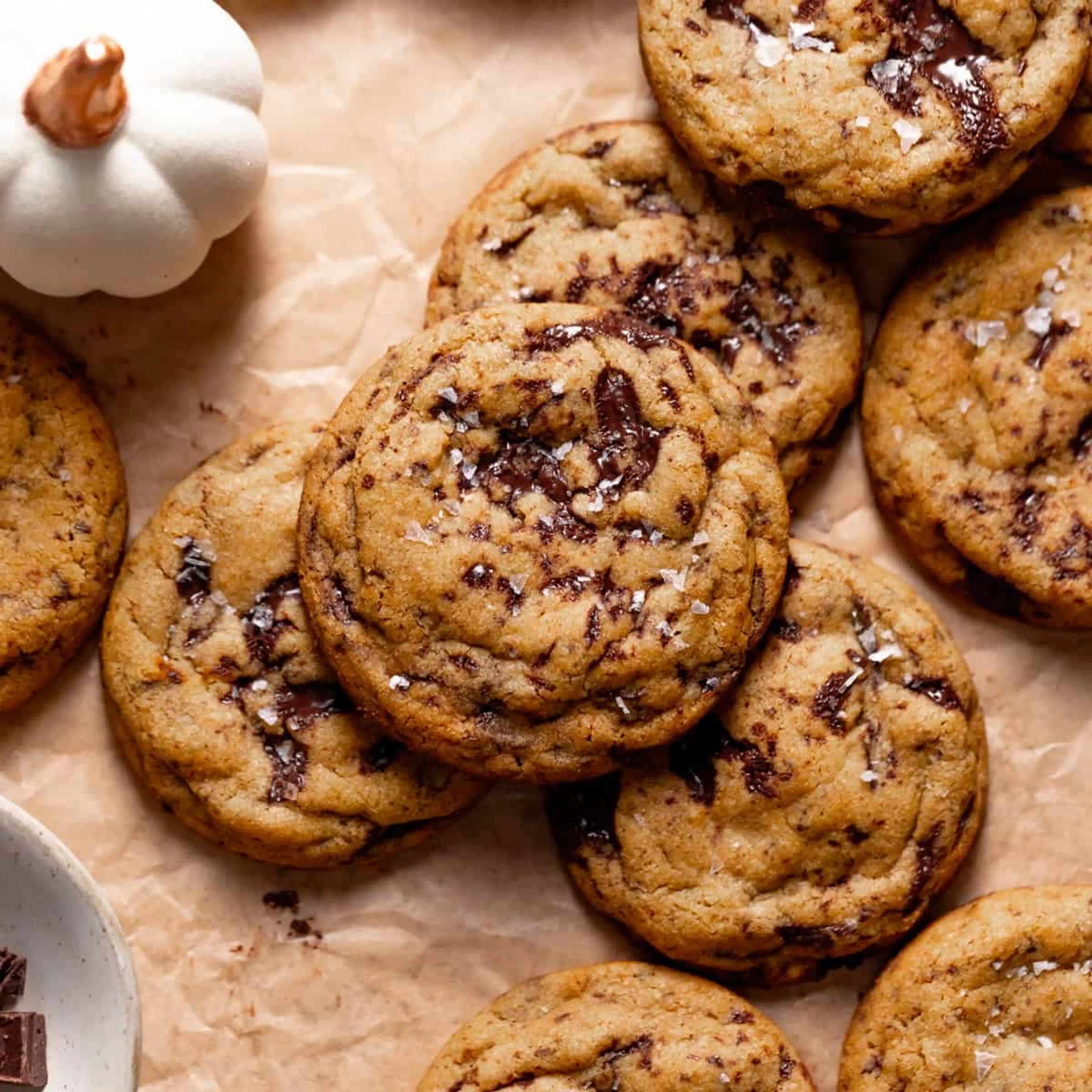 Pumpkin Chocolate Chip Cookies