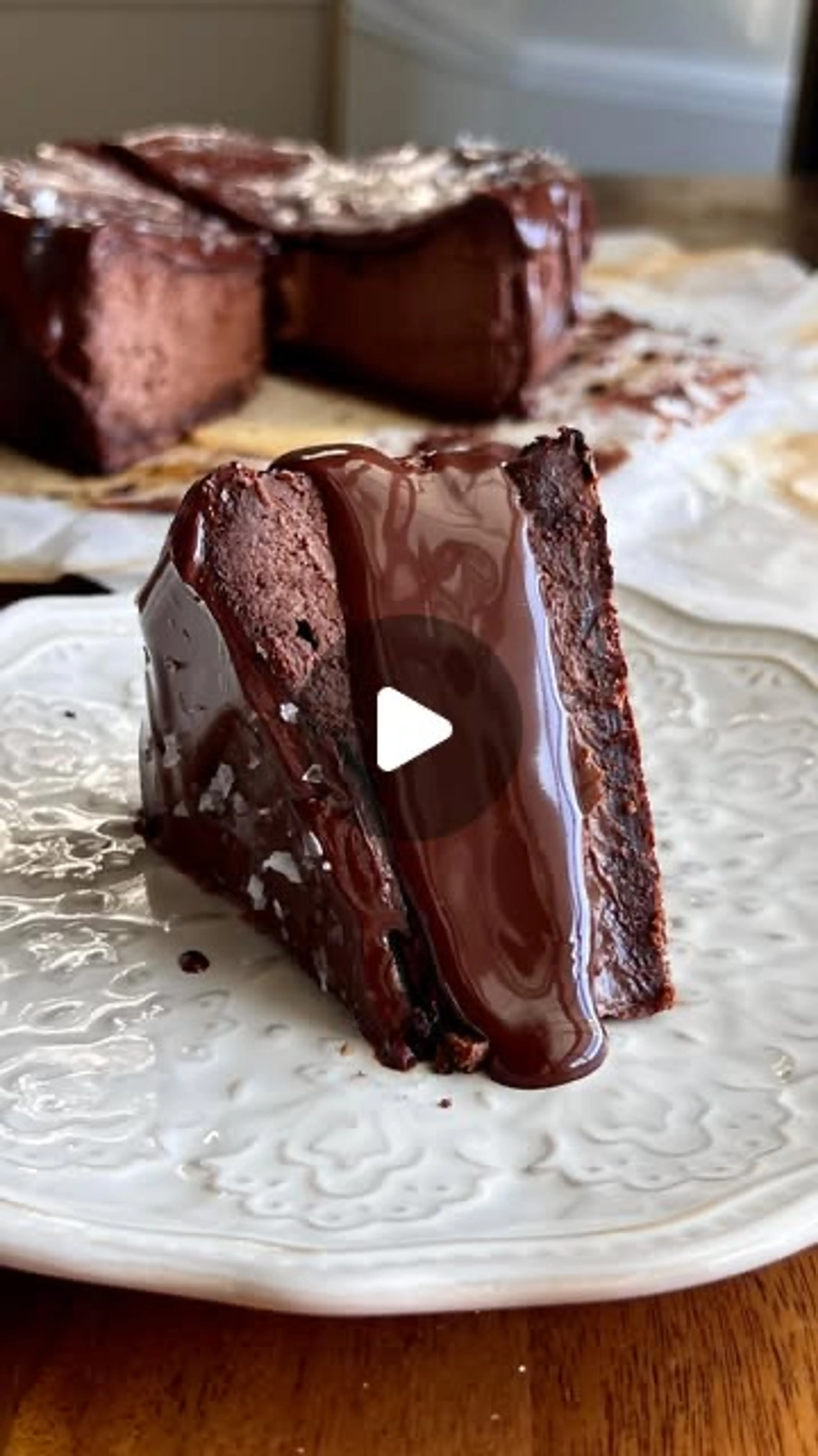 Mini Mocha Brownie Chocolate Basque Cheesecake