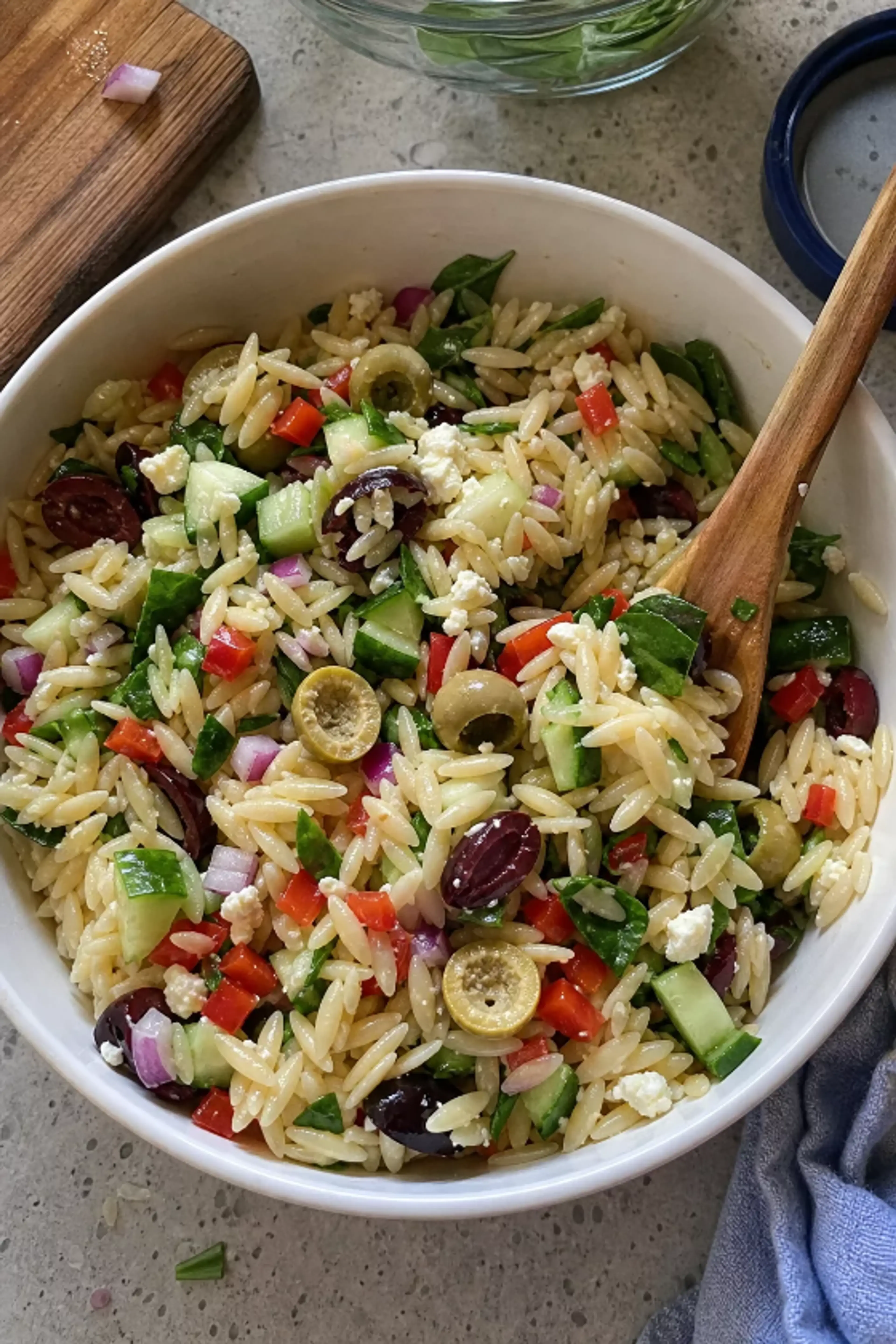 Mediterranean Orzo Pasta Salad