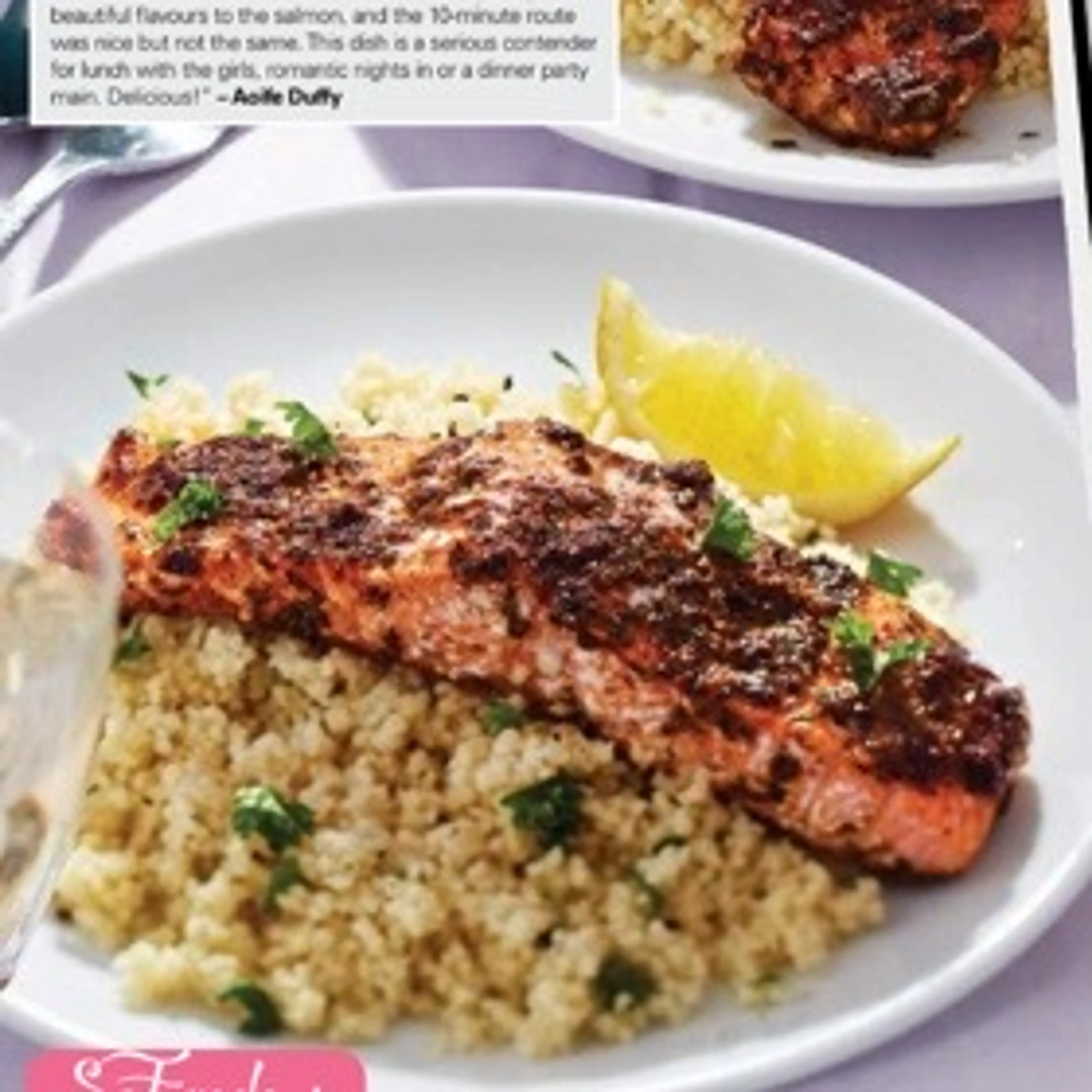 Chermoula salmon