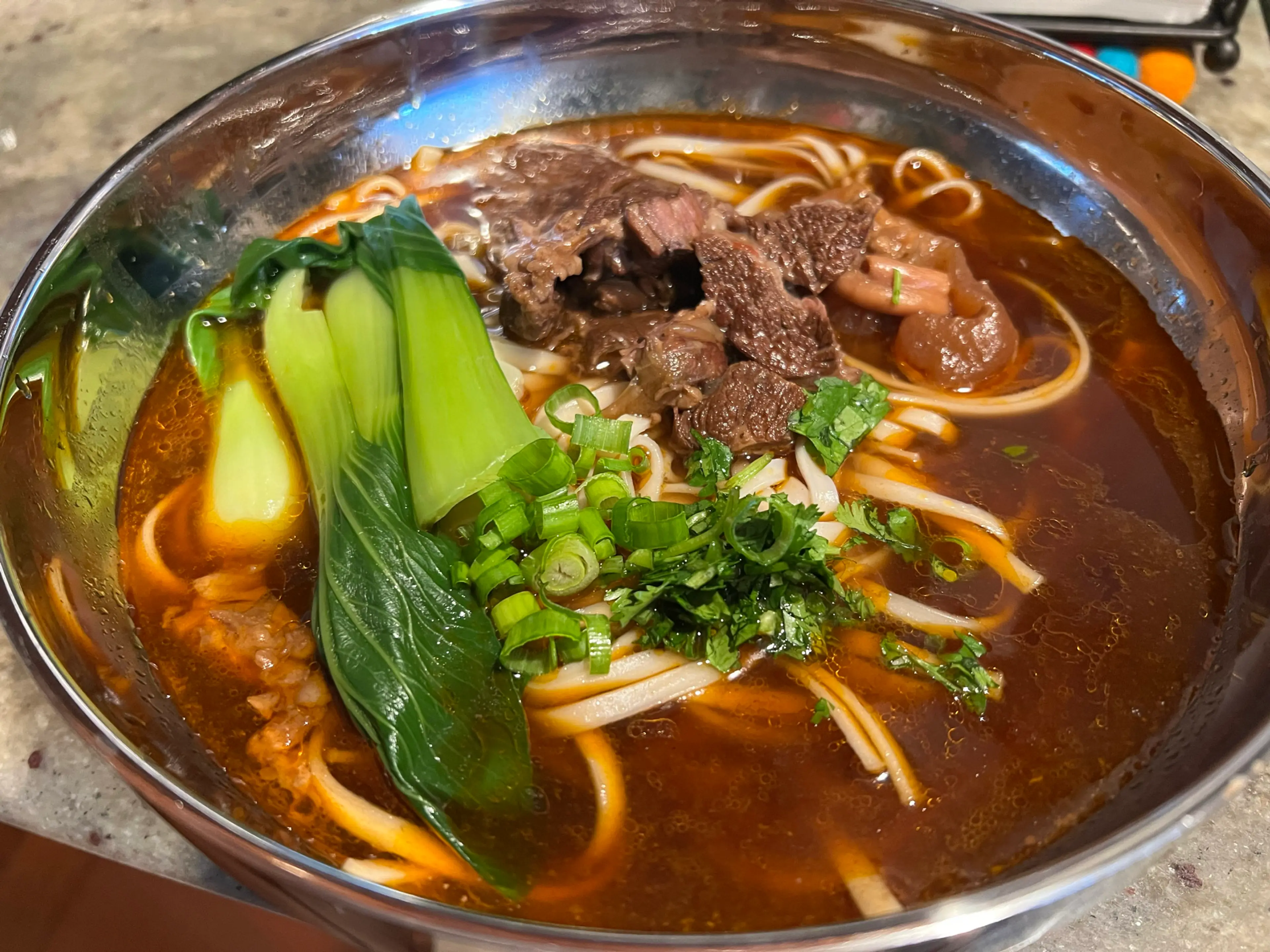 Taiwanese Beef Noodle Soup