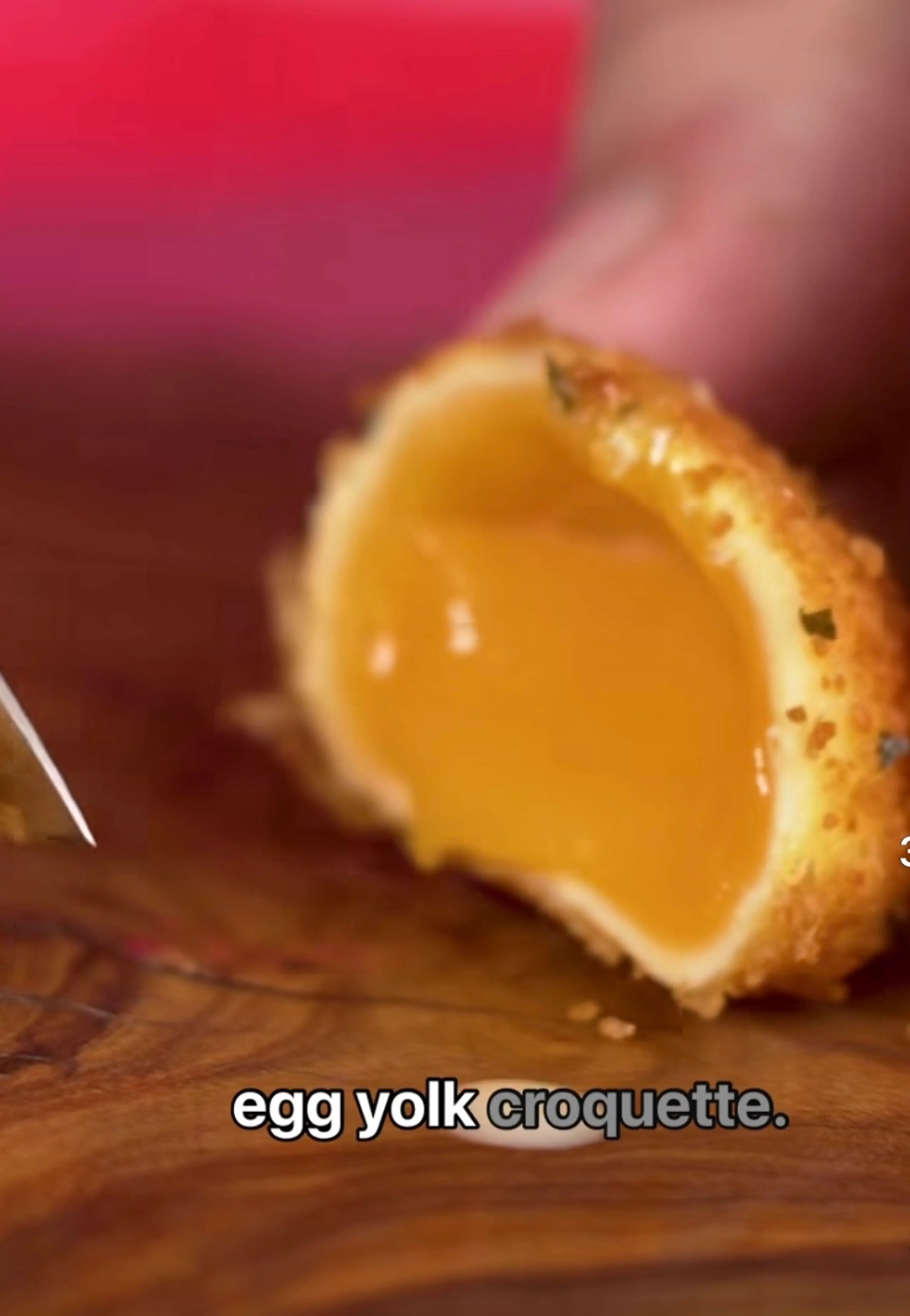 Egg Yolk Croquette