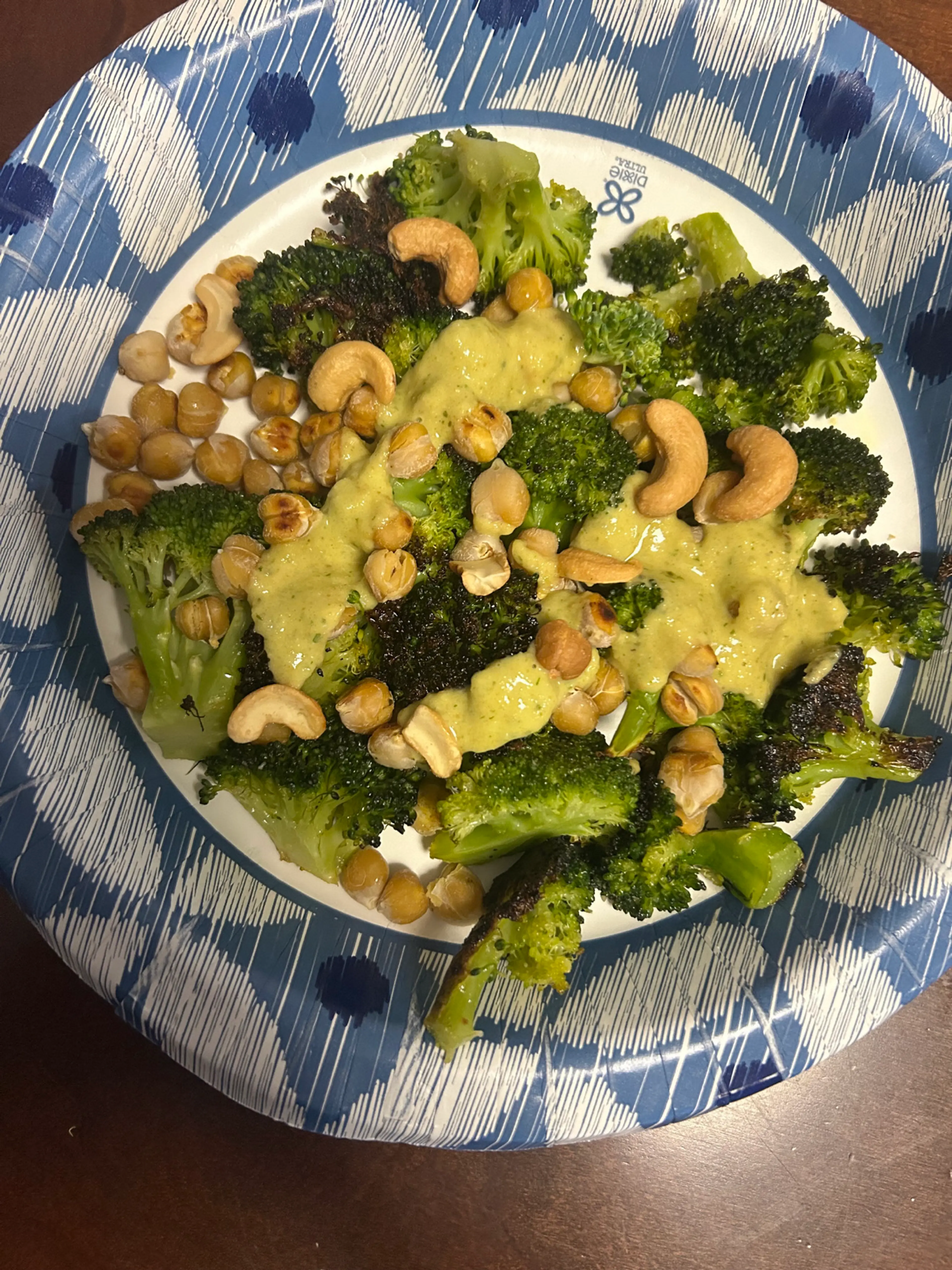 Grilled Broccoli And Chickpea Salad ￼