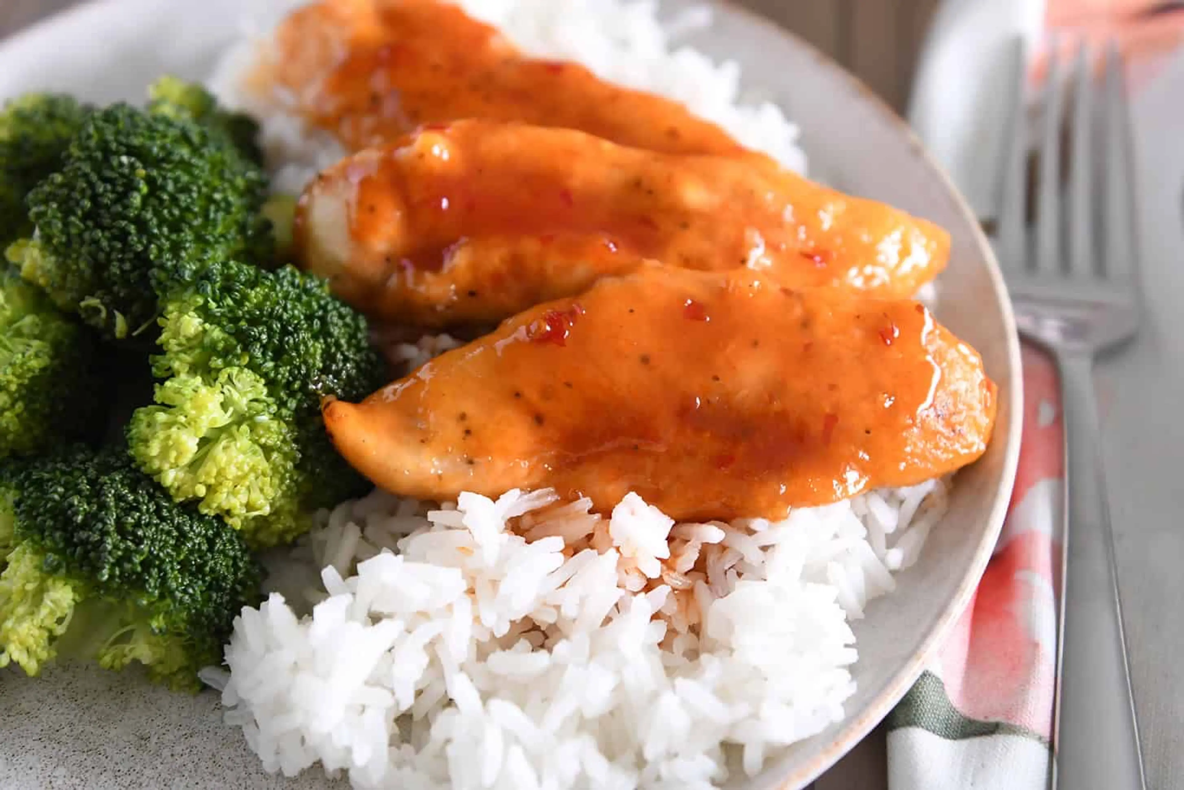 Sweet Spicy Sticky Chicken
