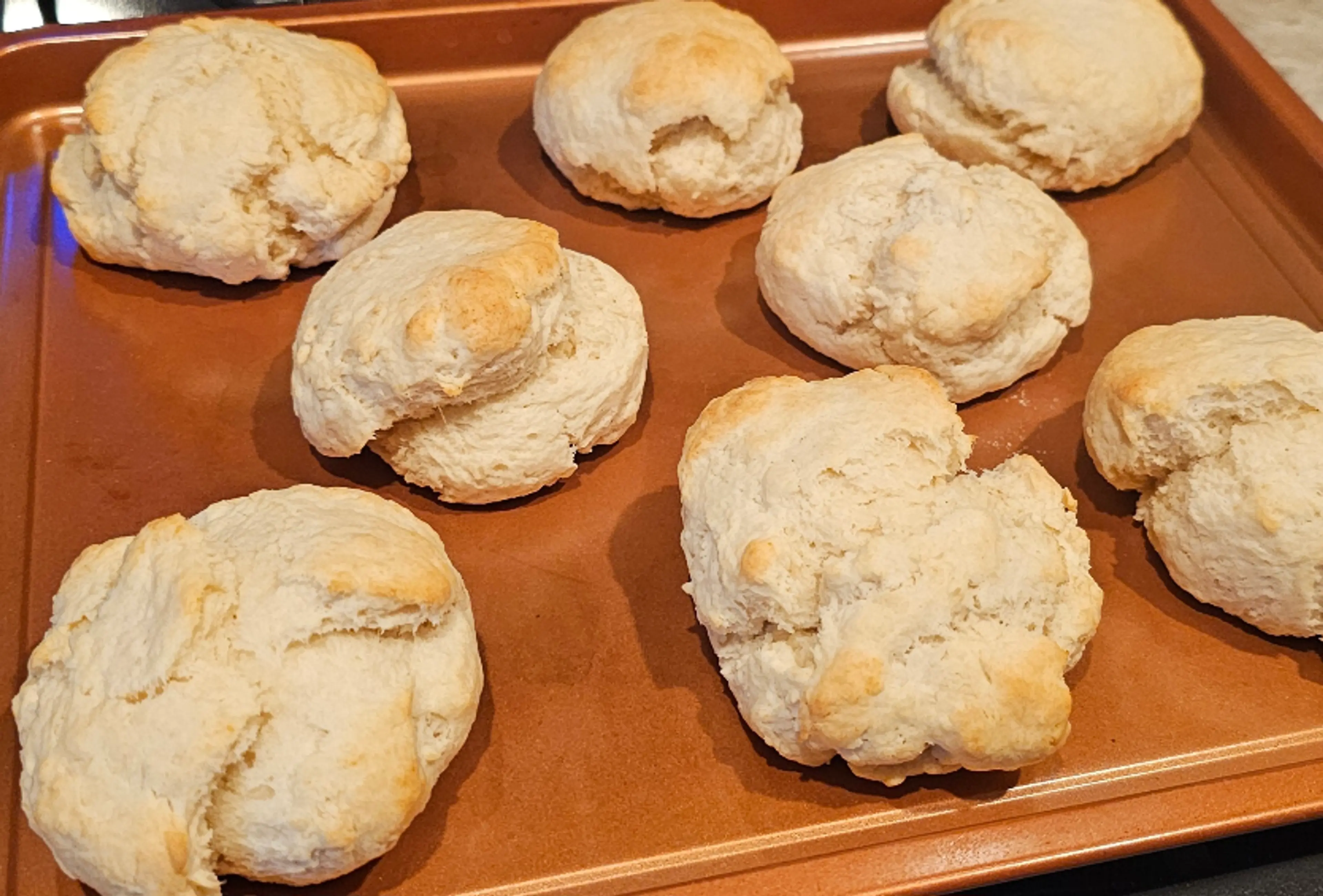 2-Ingredient Cream Biscuits