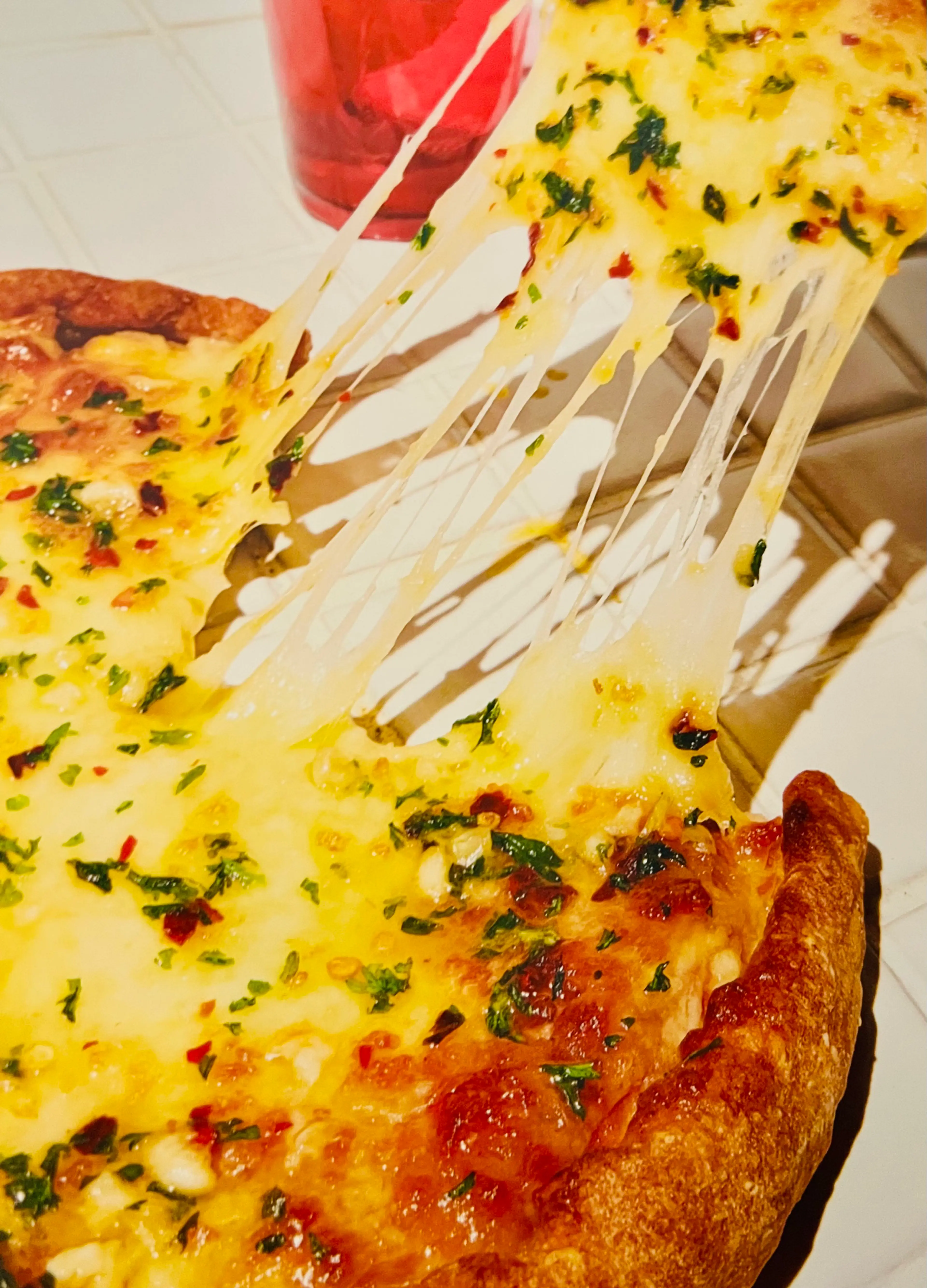 Chilli Cheese Garlic Bread