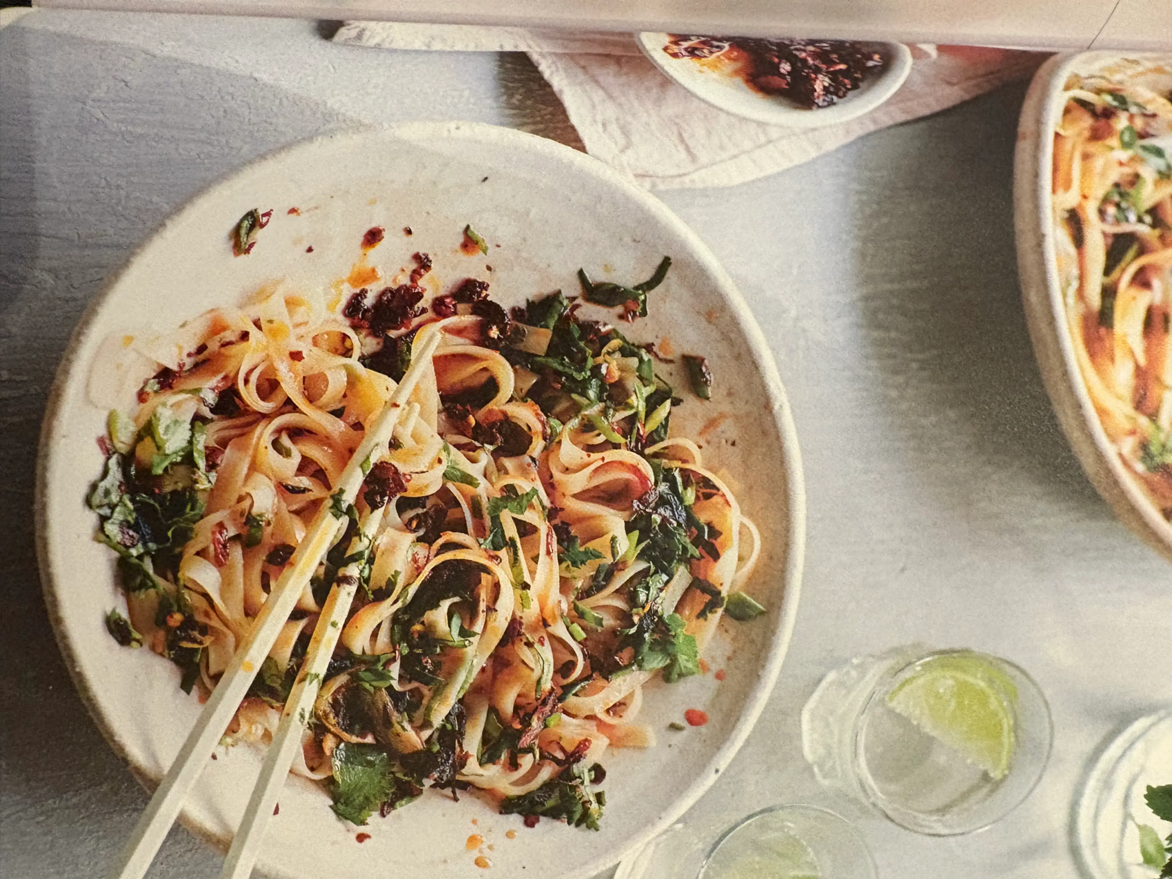 COLD NOODLES QUICK AND LAZY DRENCHED