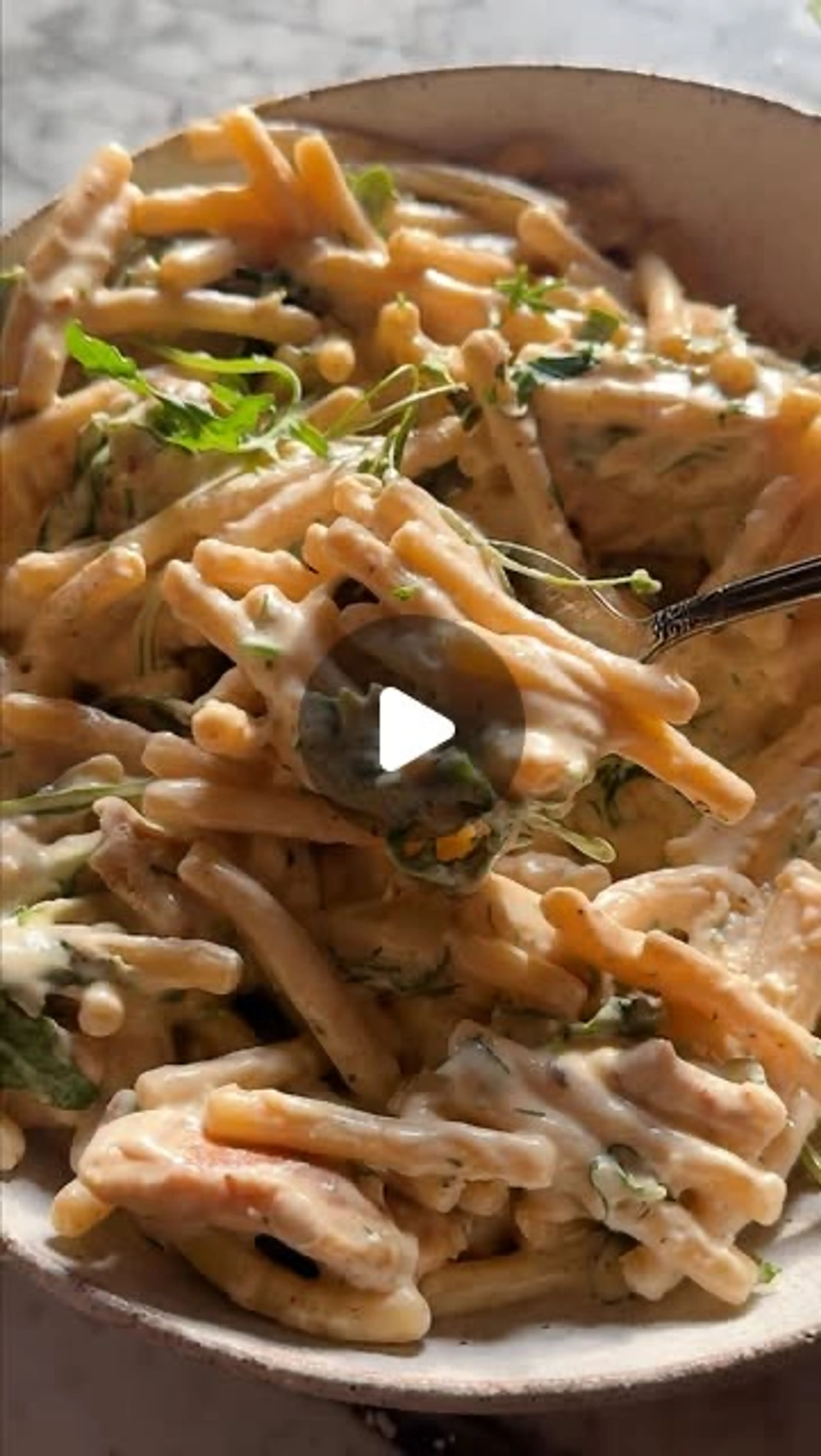 One Pot Chicken Caesar Pesto Pasta - Caesar Salad or Caesar