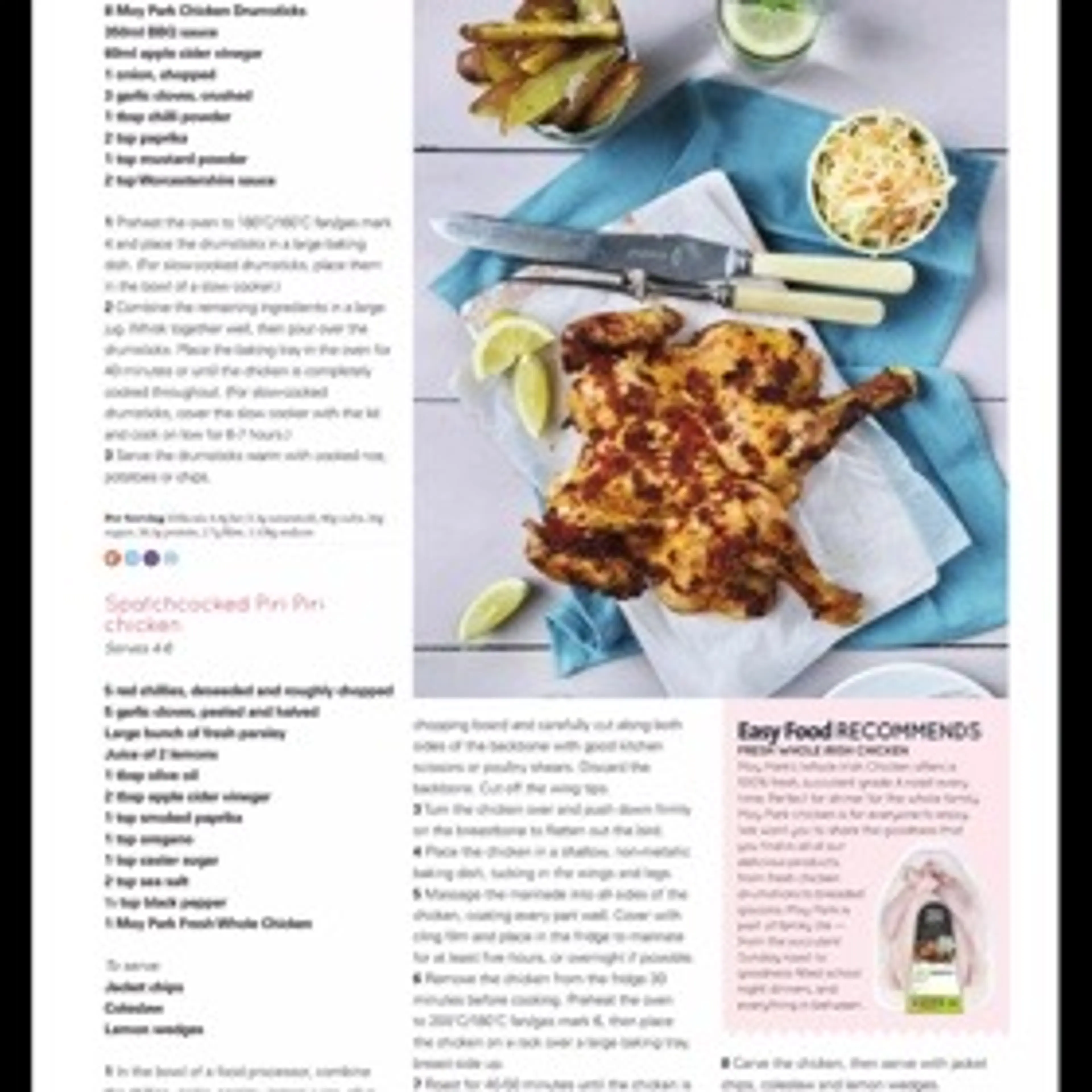 Spatchcock Peri Peri Chicken