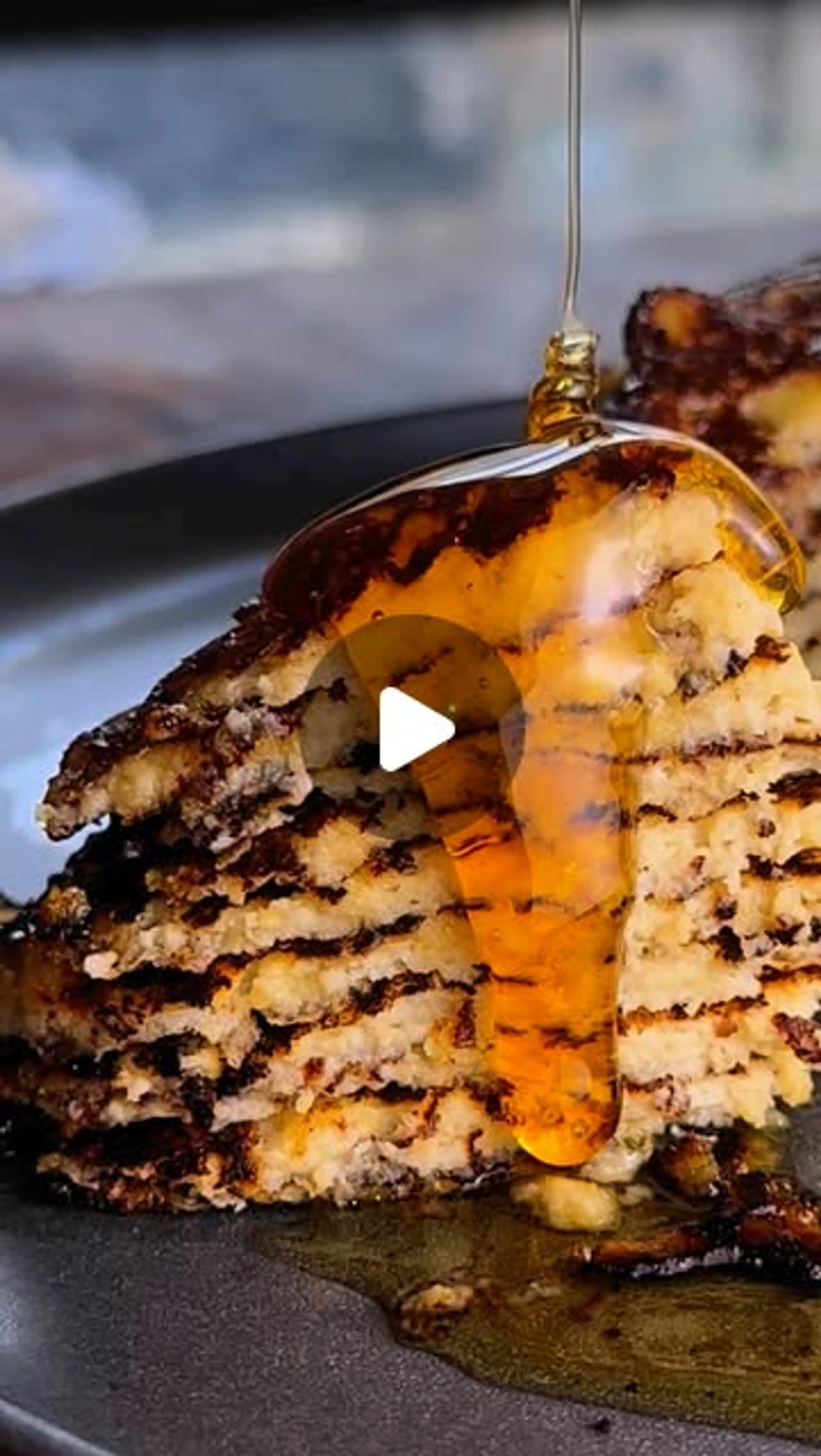 3-ingredient High Protein Banana Pancakes