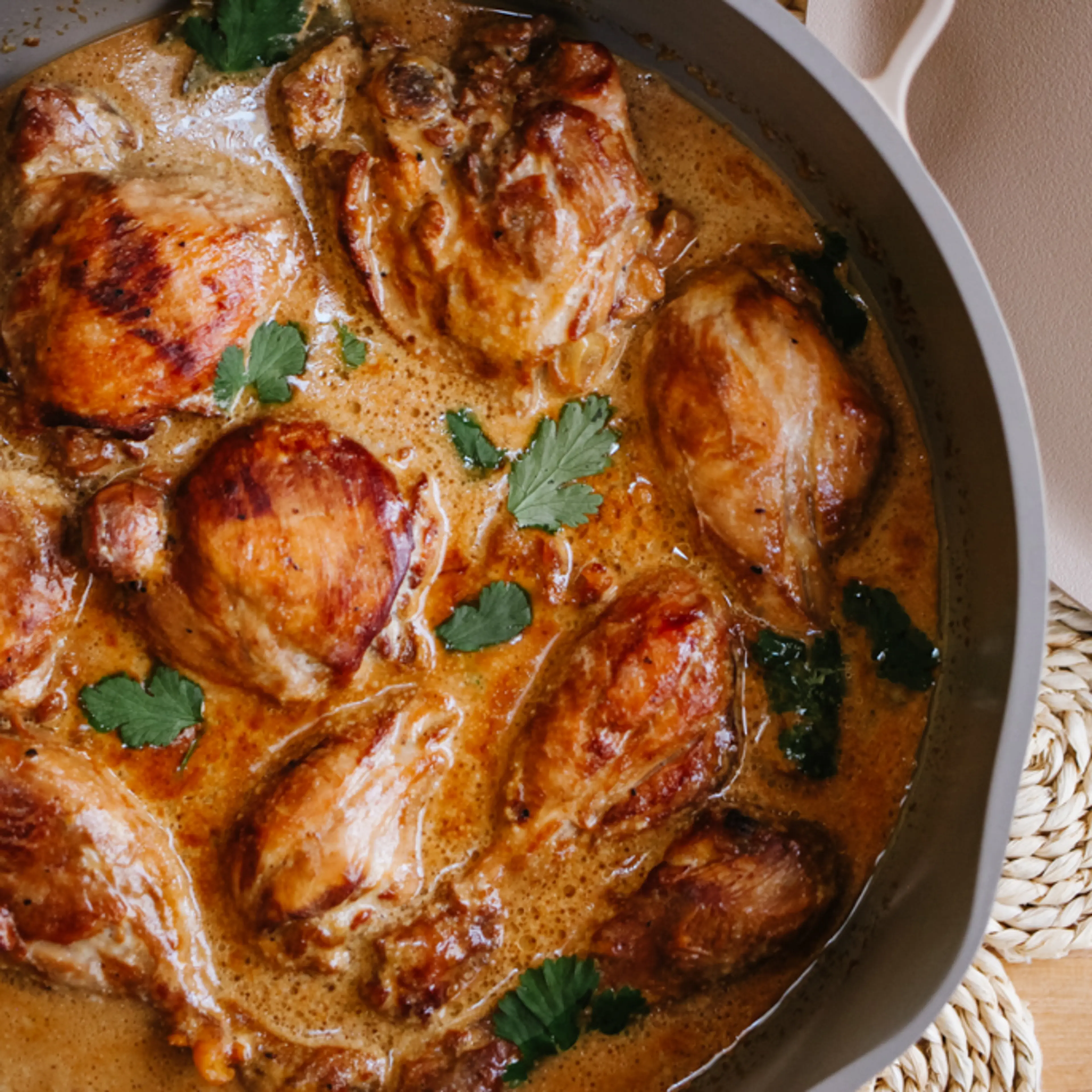 Filipino Chicken Adobo with Coconut Milk