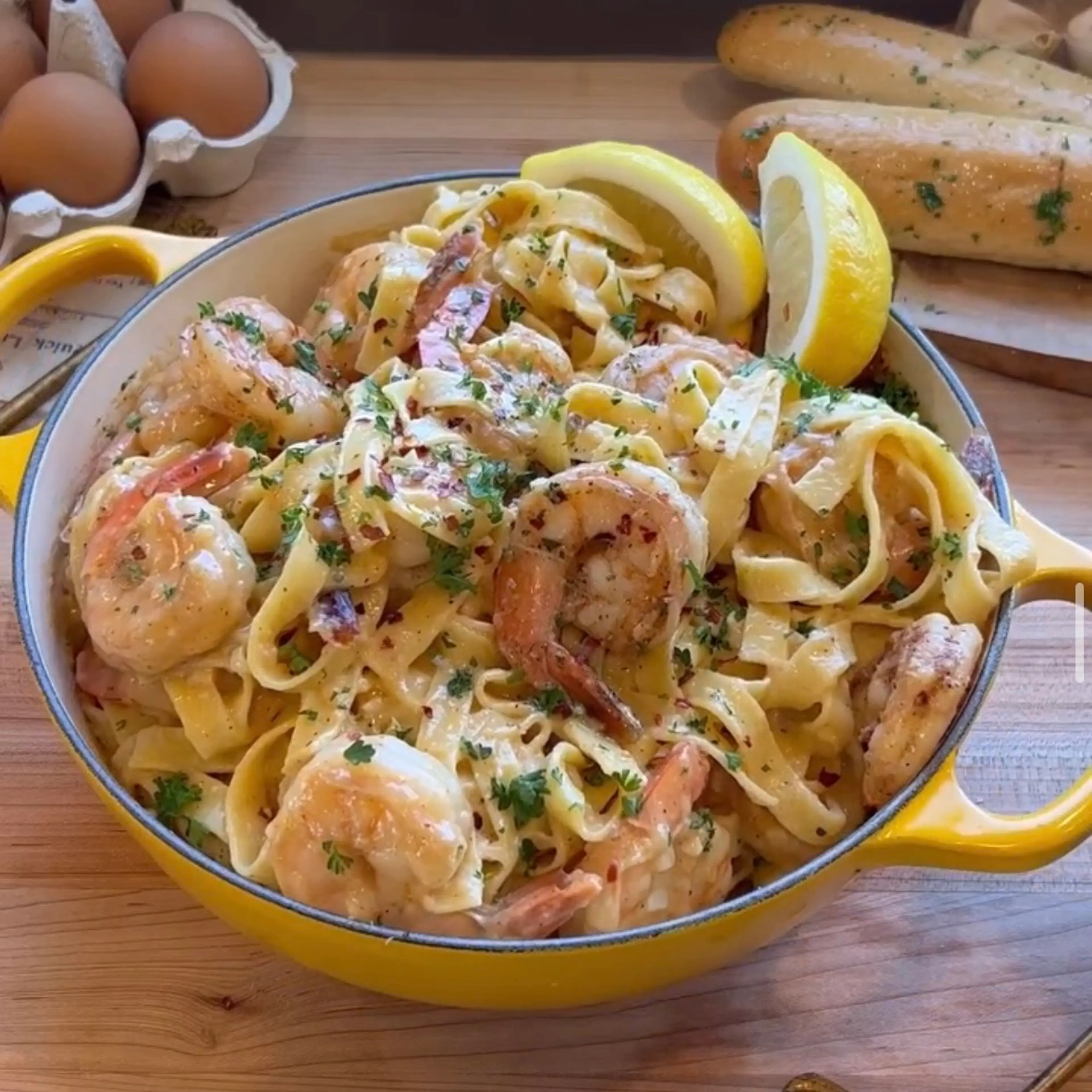 Cajun Shrimp Alfredo