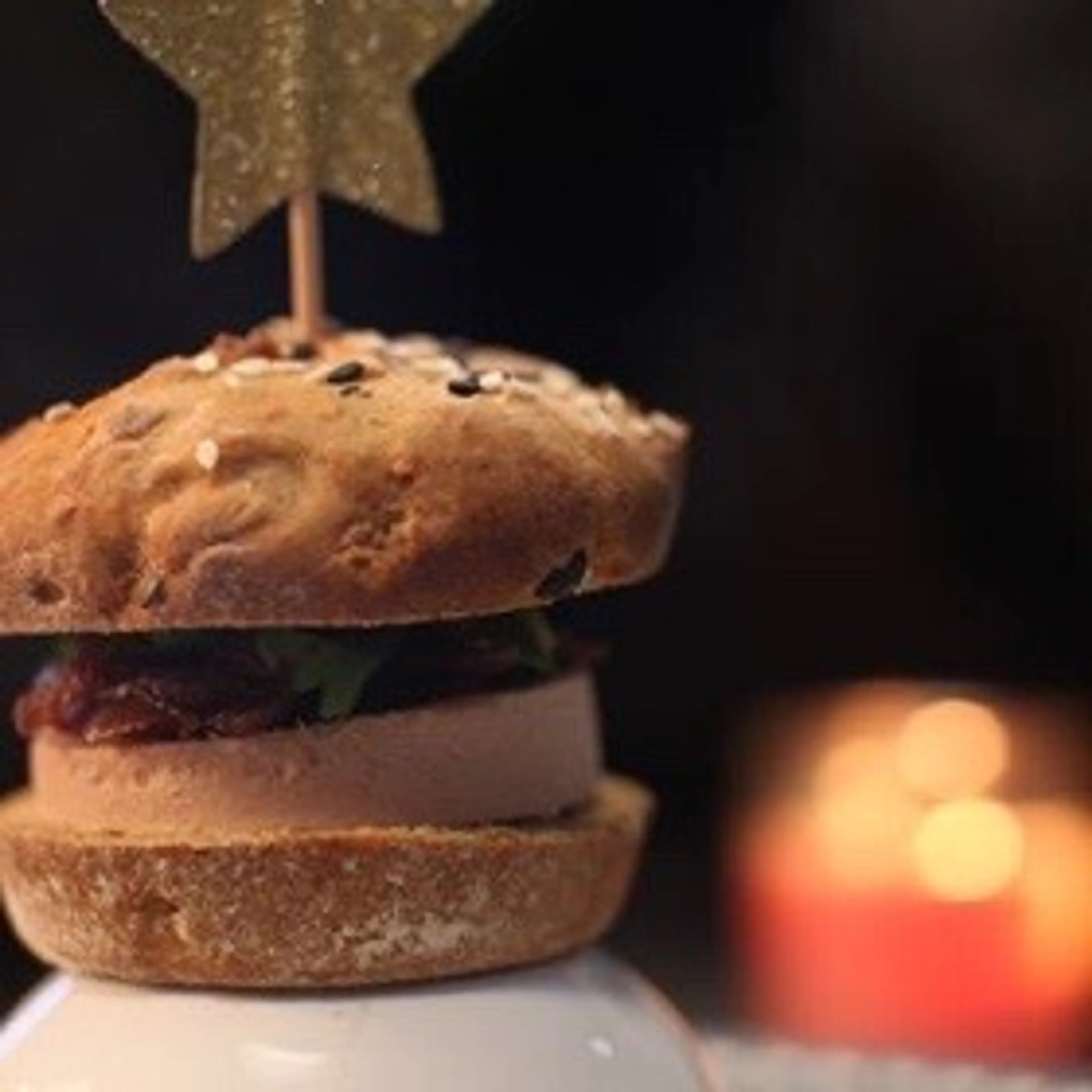Burger Foie Gras/Pain D'épices