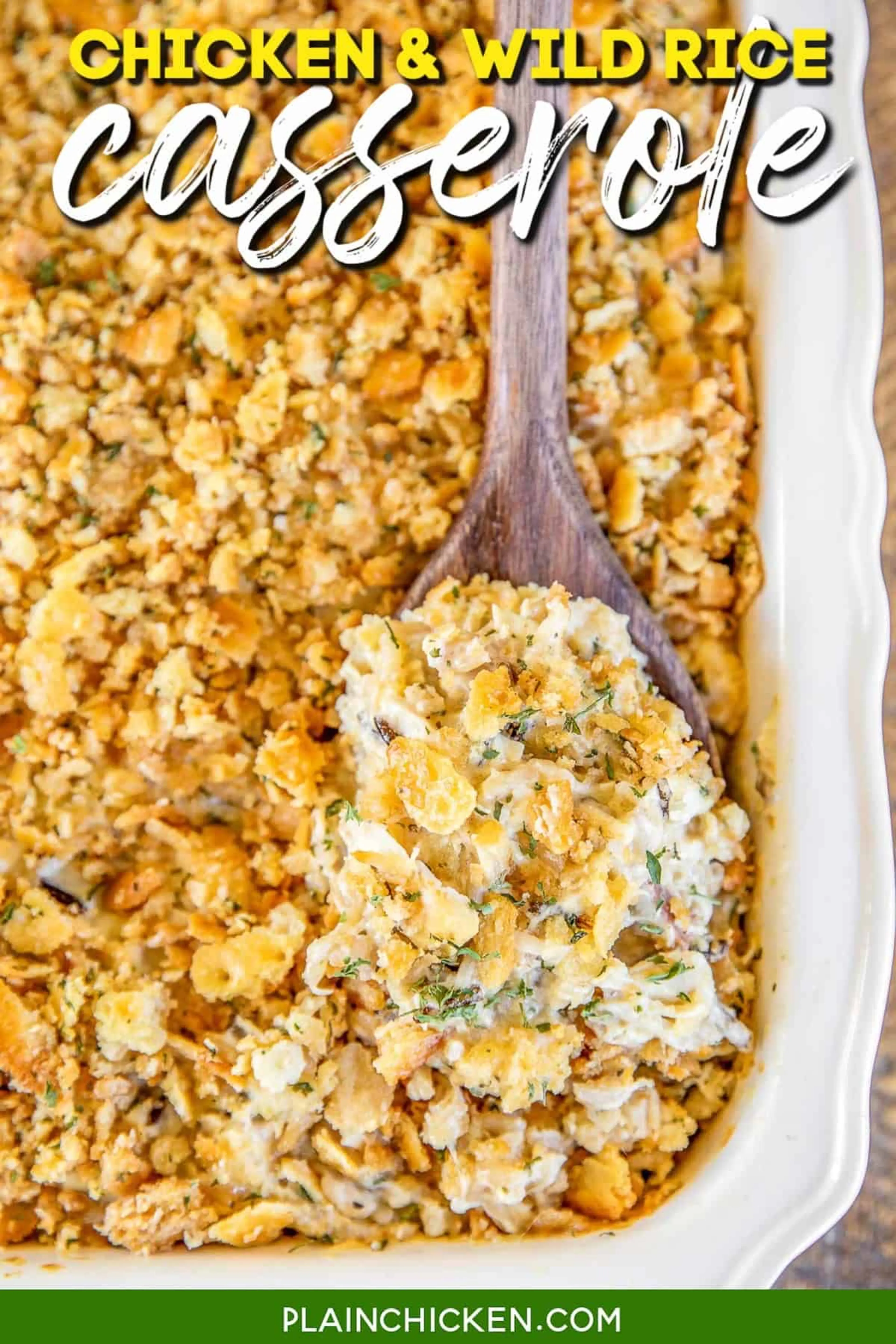 Chicken & WIld Rice Casserole