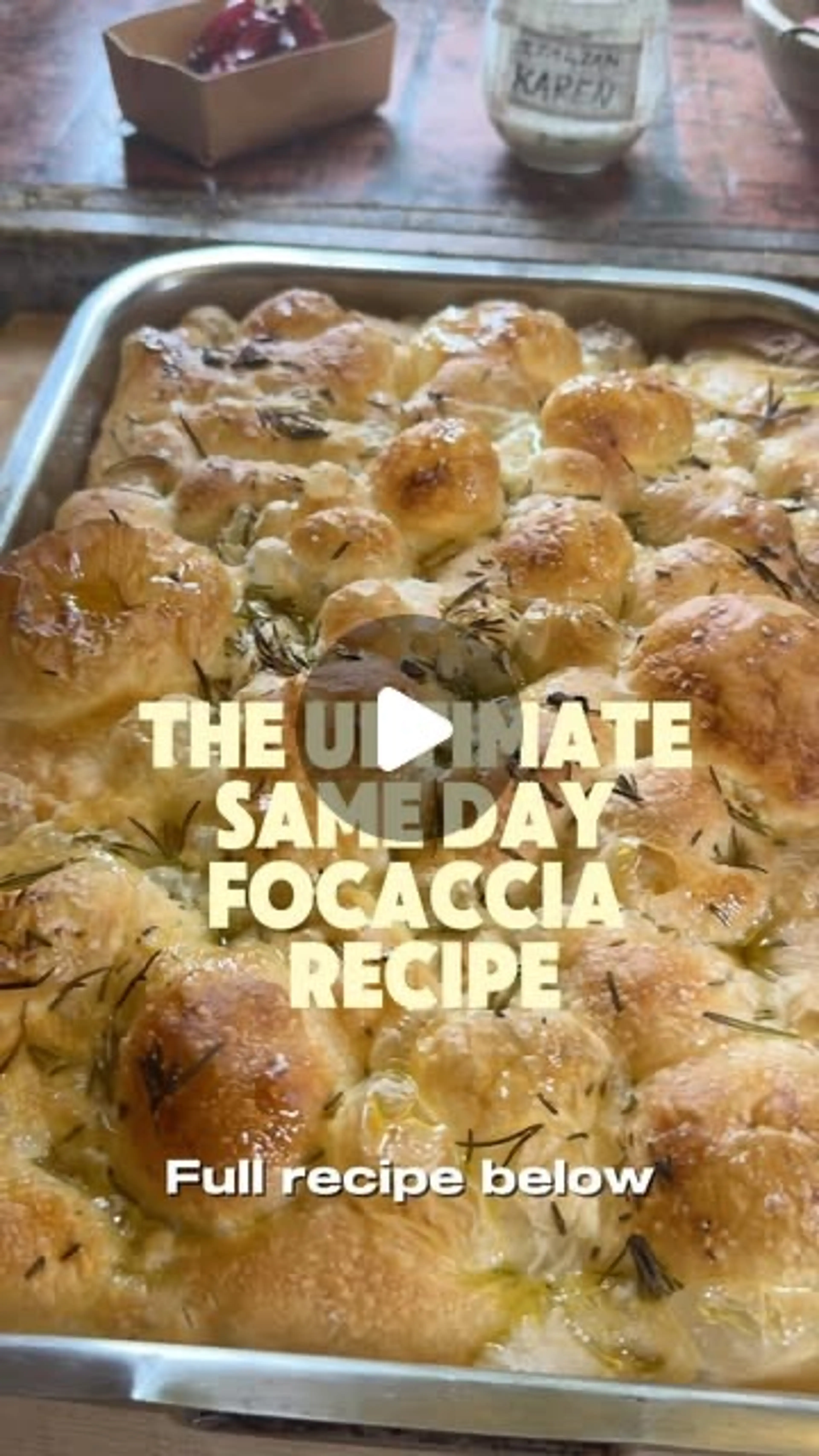 The Ultimate Same-day Focaccia Recipe