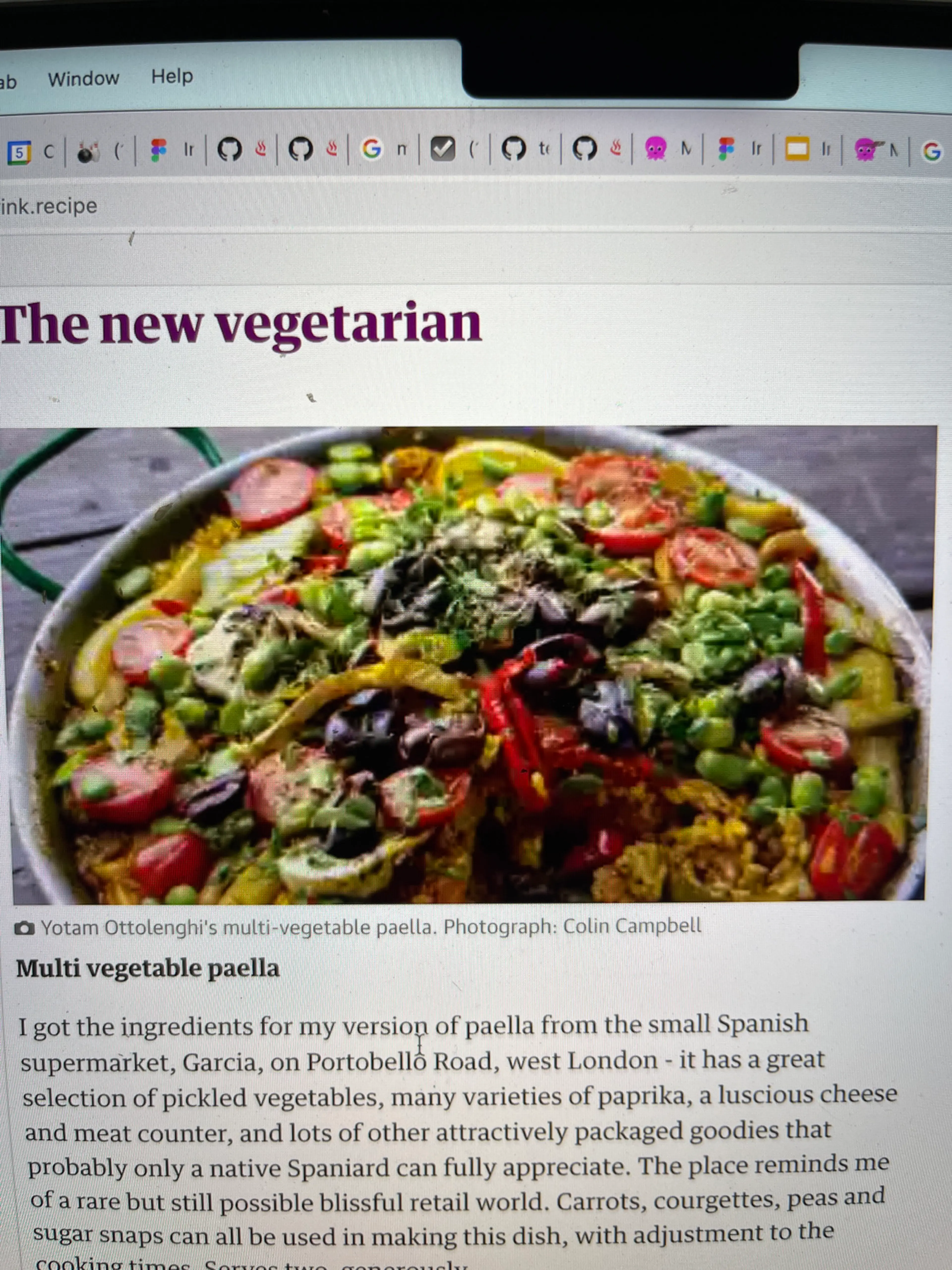 Veggie Paella