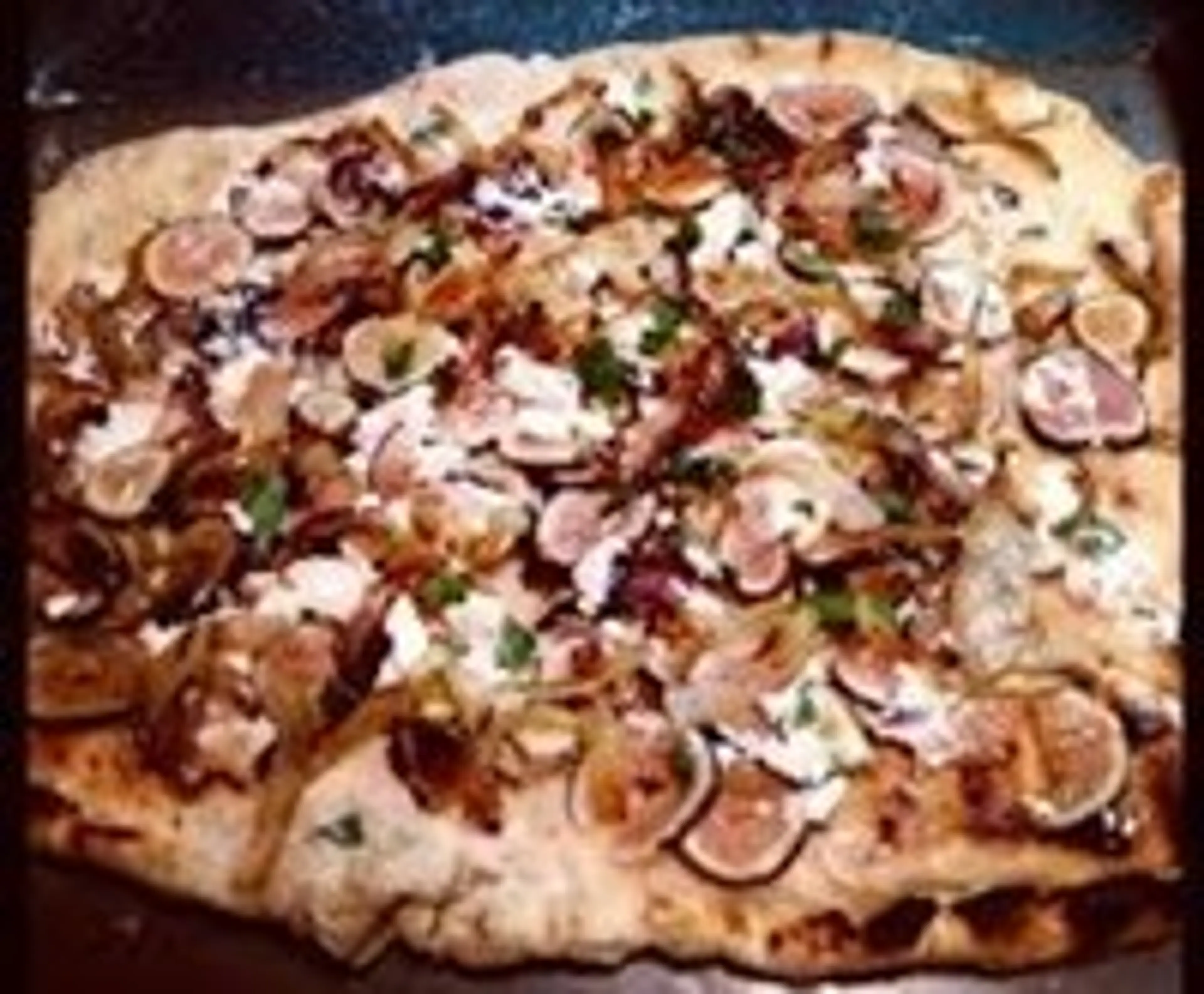 Onion and Goat Cheese Pizza