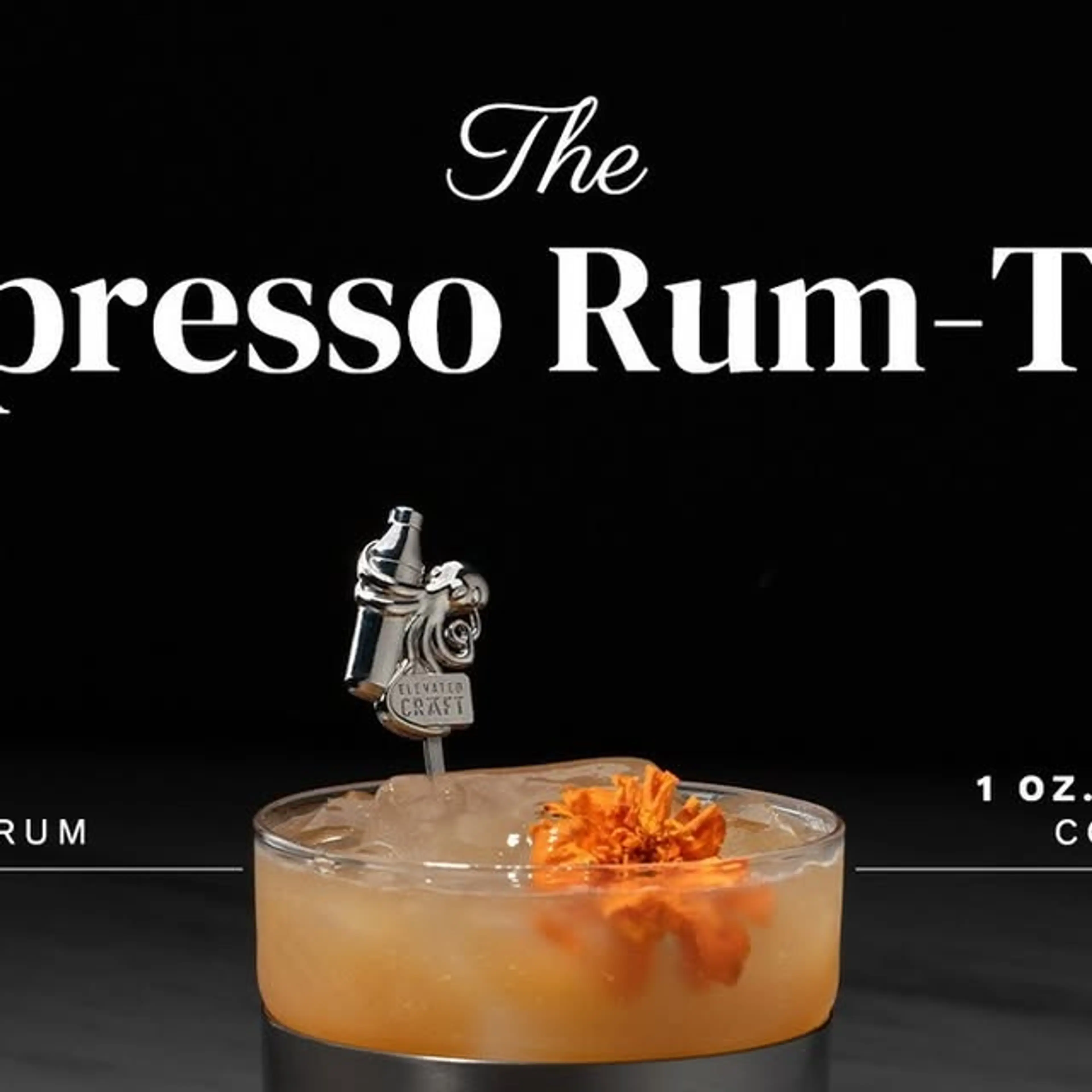 Espresso Rum-Tiki⁠ 🌸 ☕️⁠