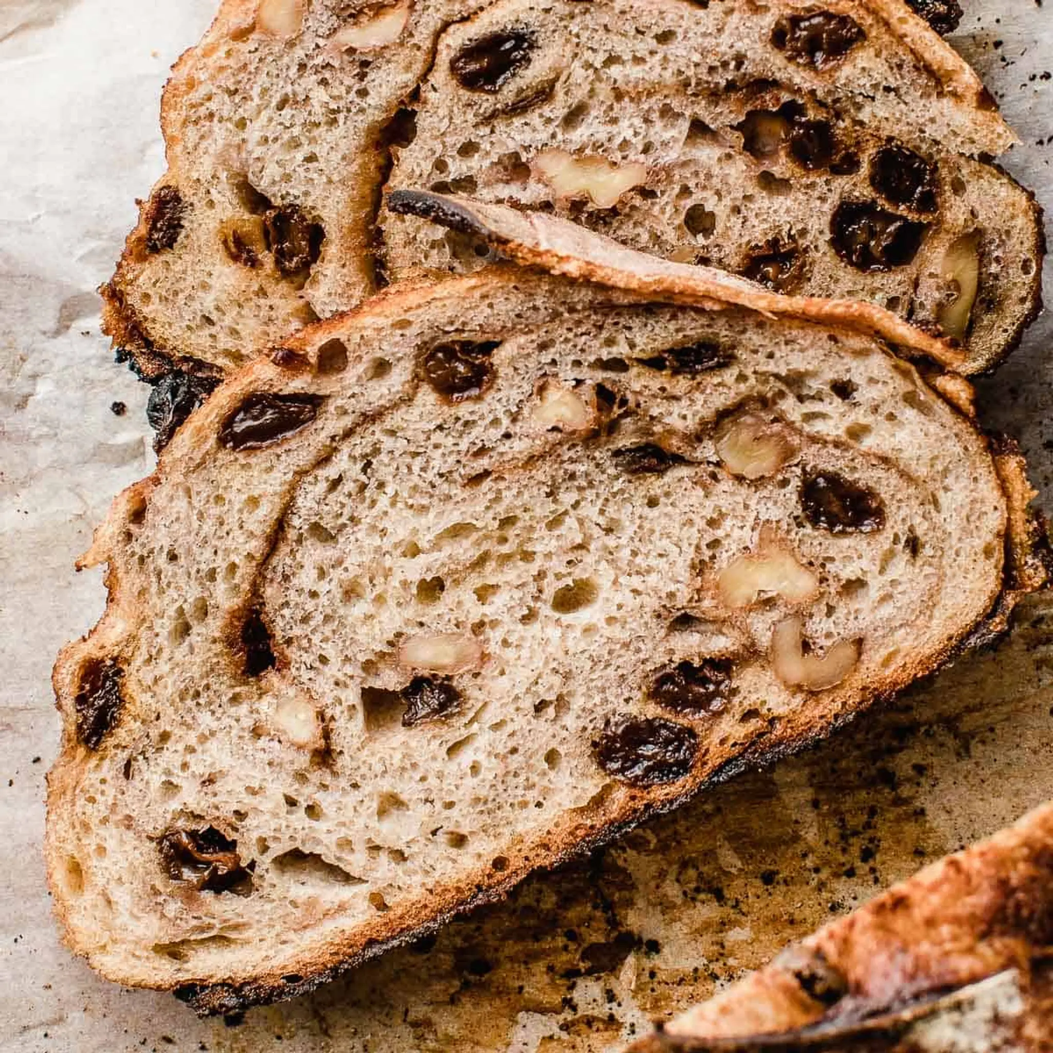 Cinnamon Raisin Sourdough Bread